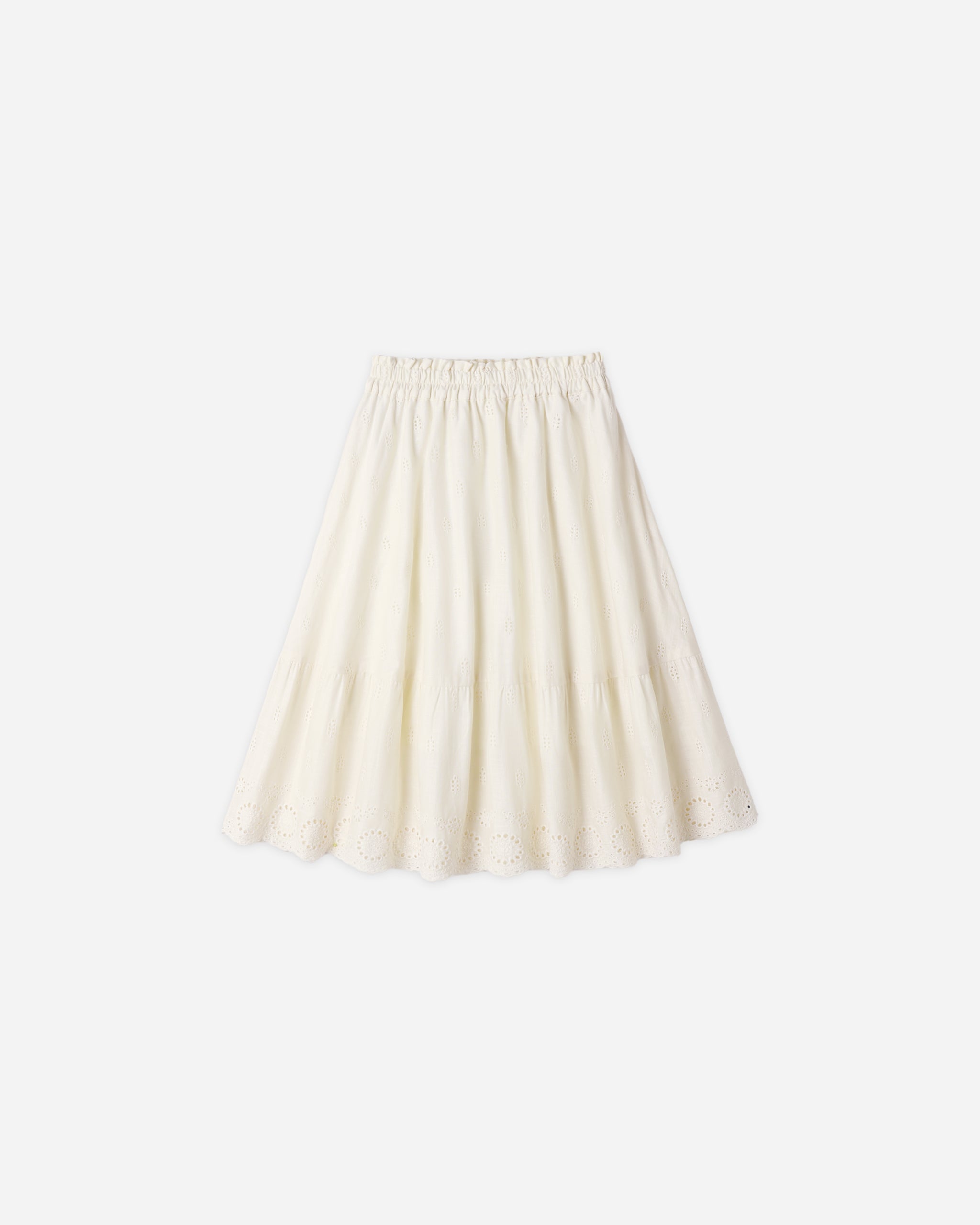 Rose Maxi Skirt Ivory - Rylee + Cru | Kids Clothes | Trendy Baby Clothes | Modern Infant Outfits |