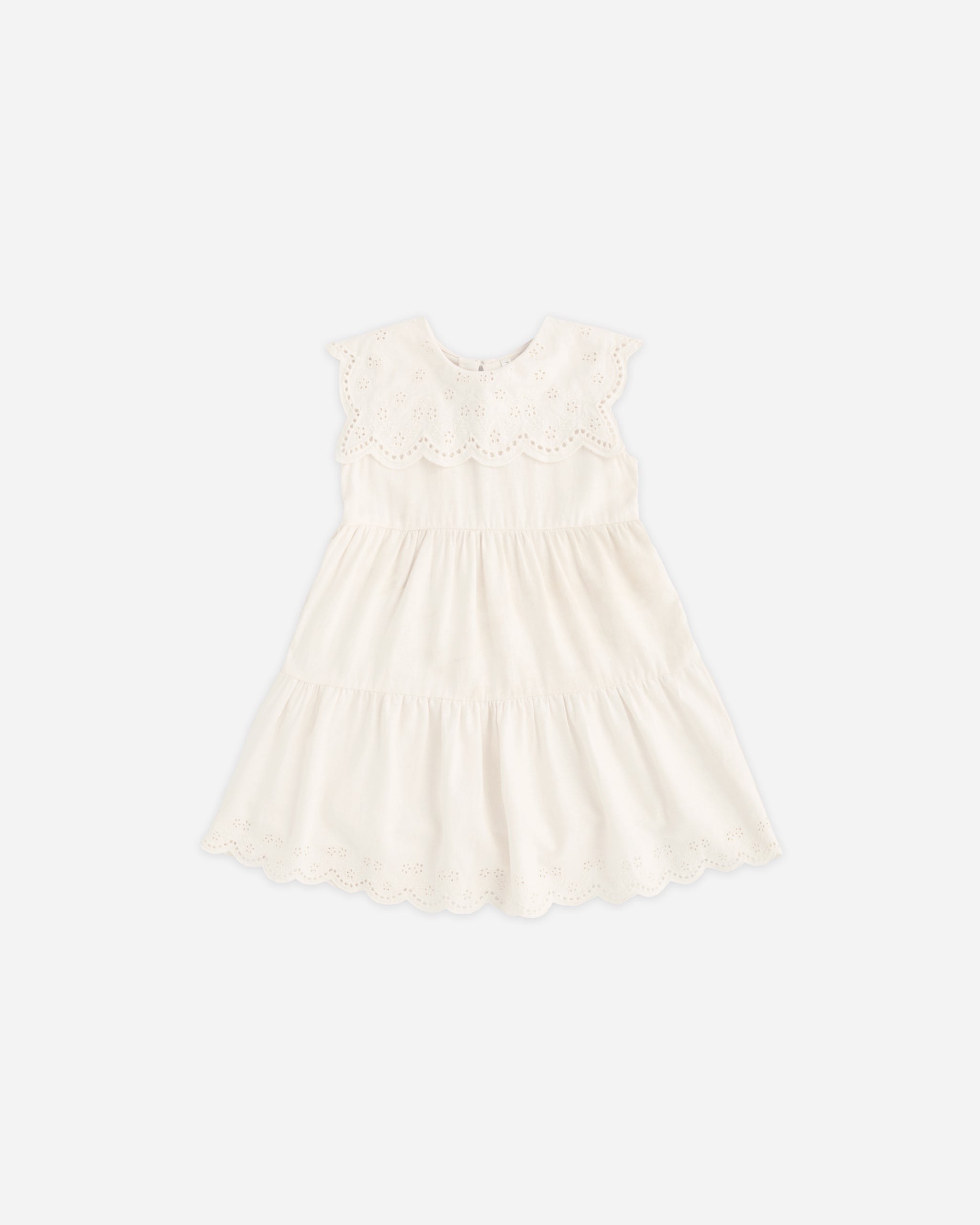 Cecilia Dress Ivory - Rylee + Cru | Kids Clothes | Trendy Baby Clothes | Modern Infant Outfits |