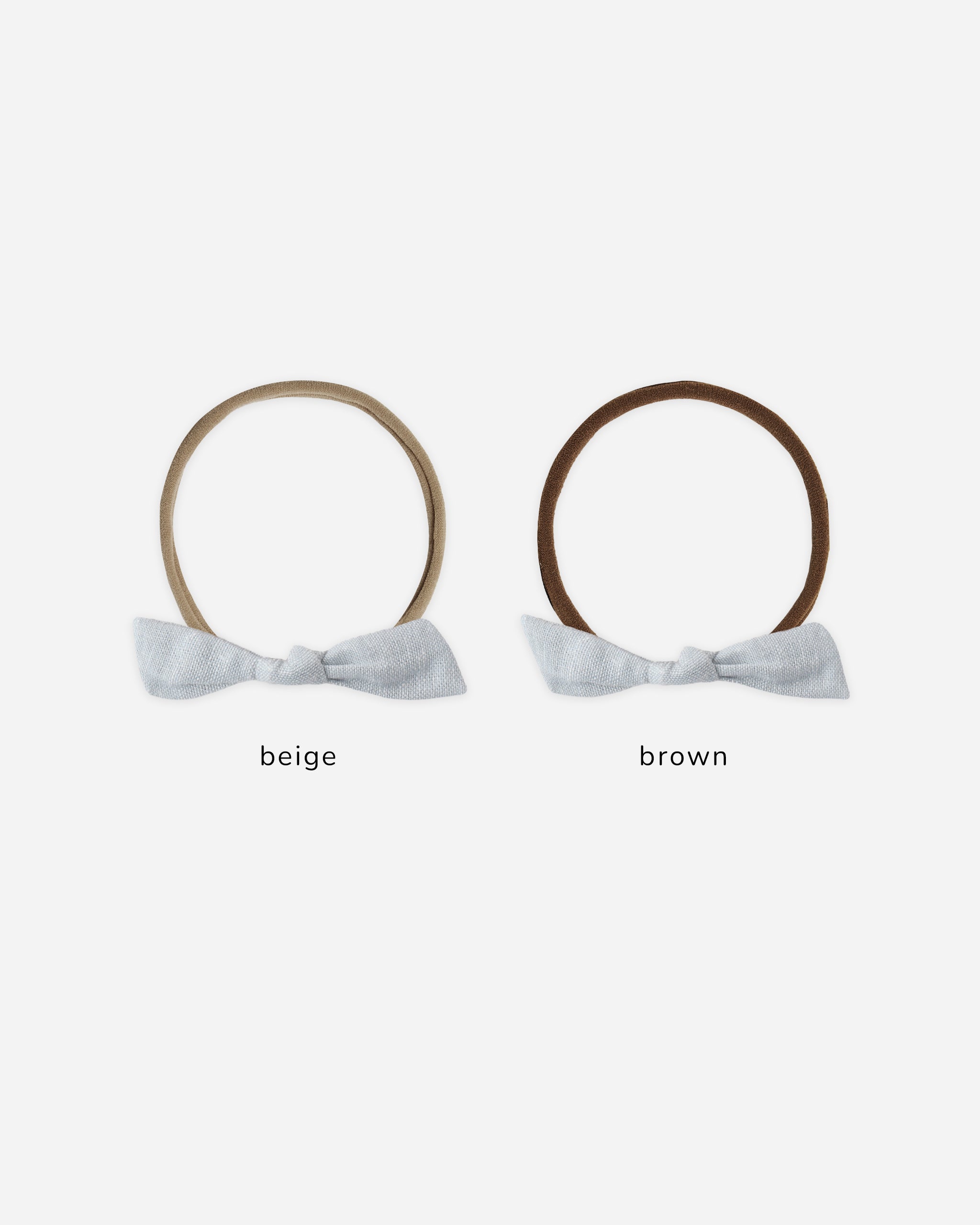 Little Knot Headband Heathered Light Blue - Rylee + Cru | Kids Clothes | Trendy Baby Clothes | Modern Infant Outfits |