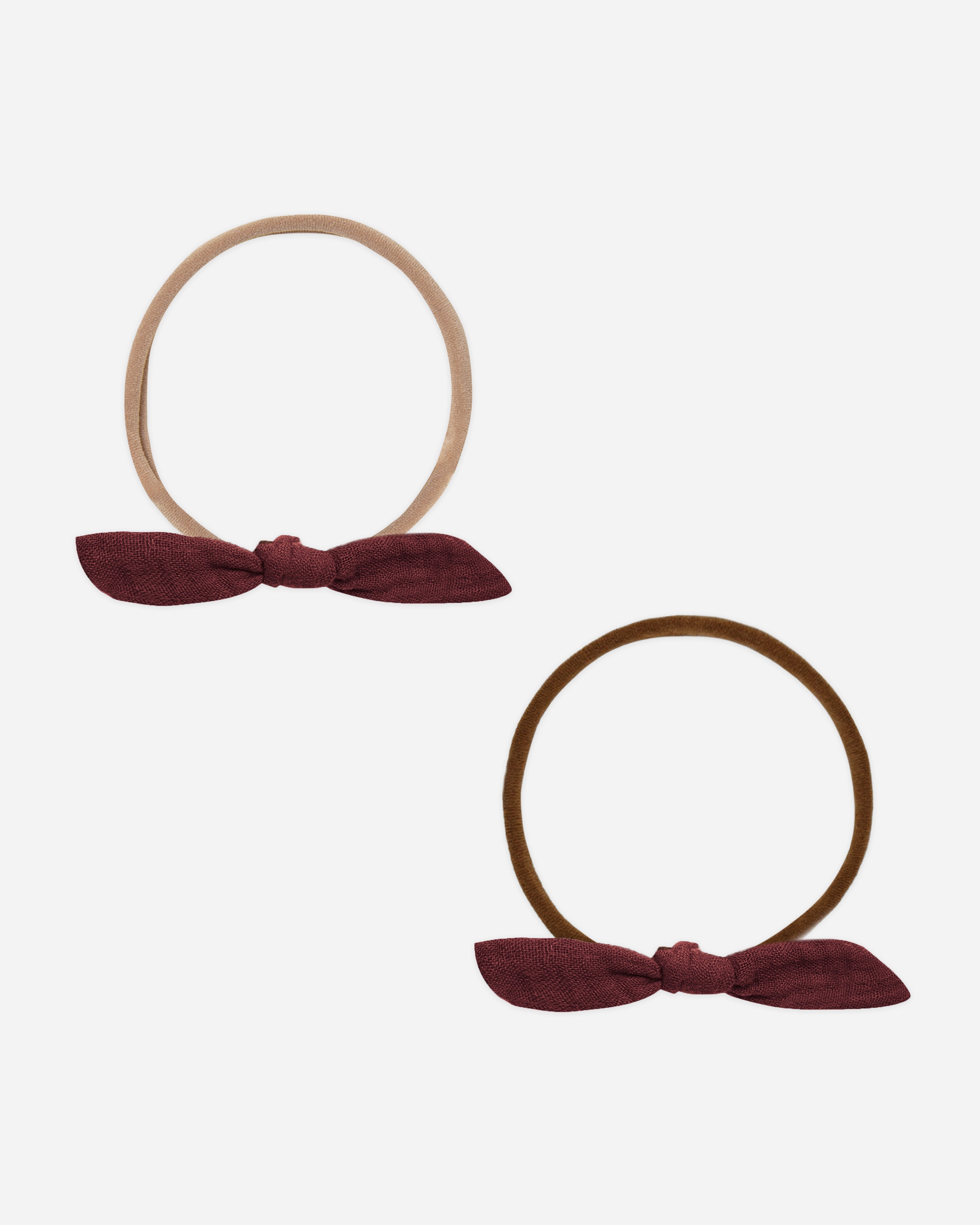Little Knot Headband | Burgundy