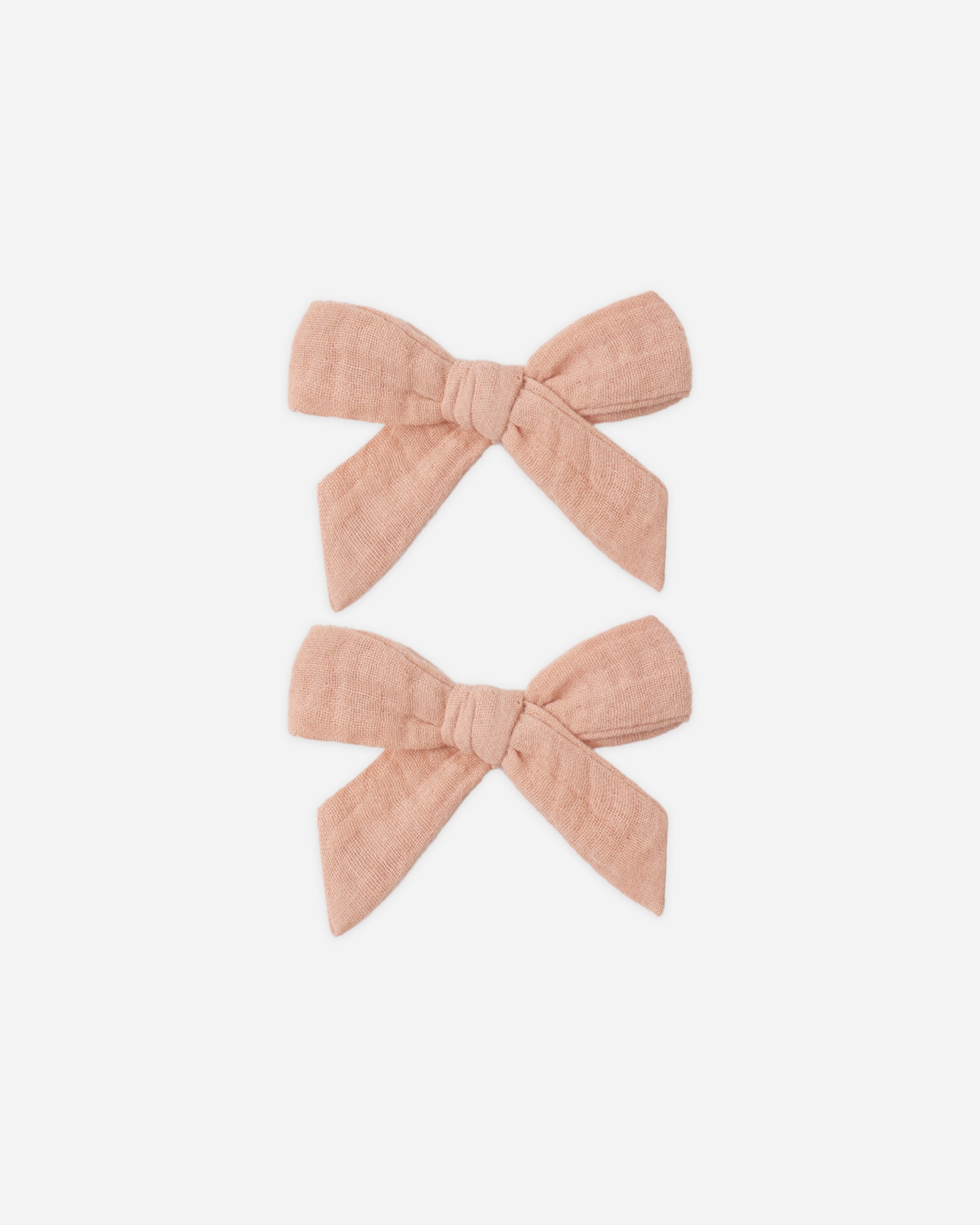 Bows, Set Of 2 Melon - Rylee + Cru | Kids Clothes | Trendy Baby Clothes | Modern Infant Outfits |