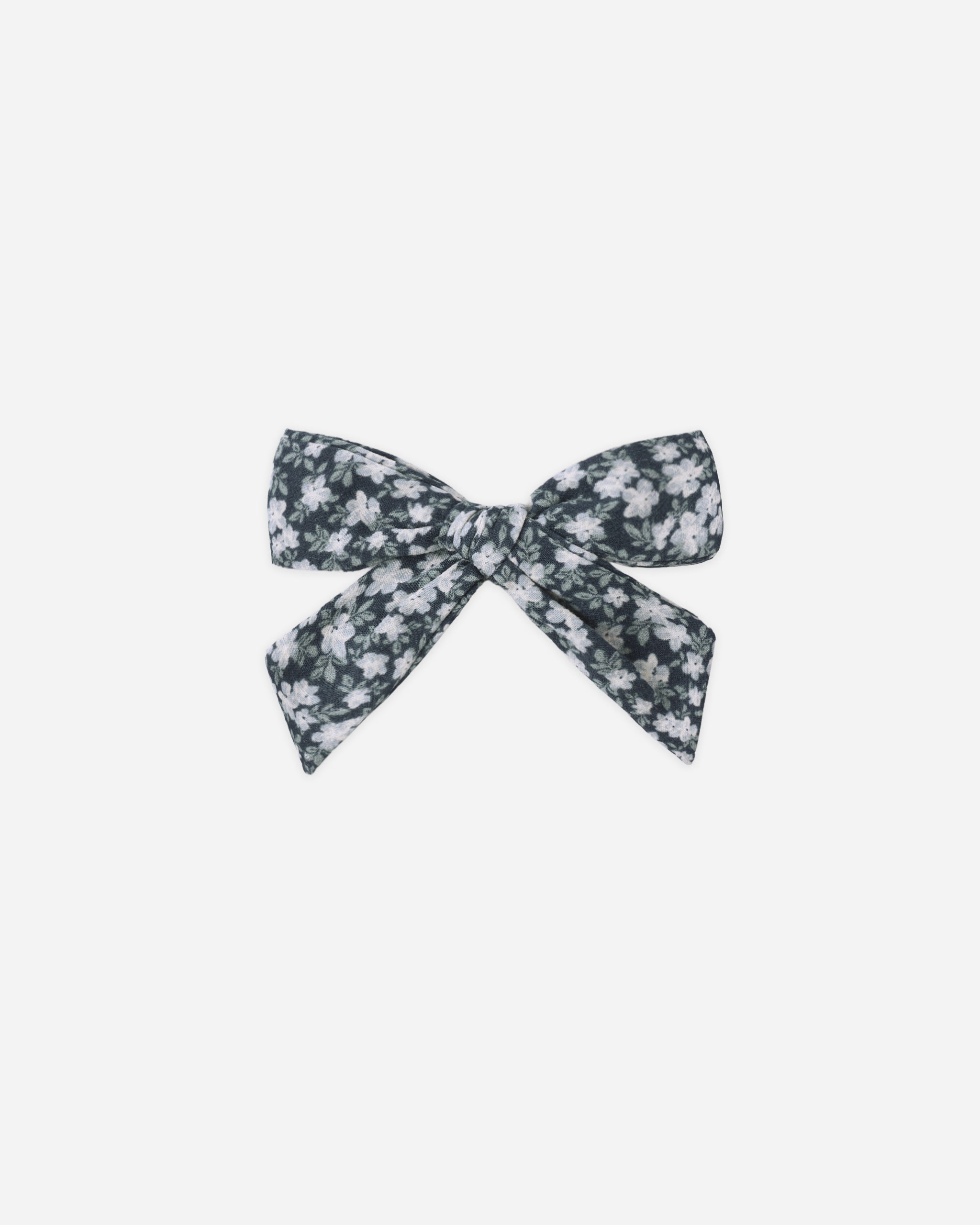Bow Navy Floral - Rylee + Cru | Kids Clothes | Trendy Baby Clothes | Modern Infant Outfits |