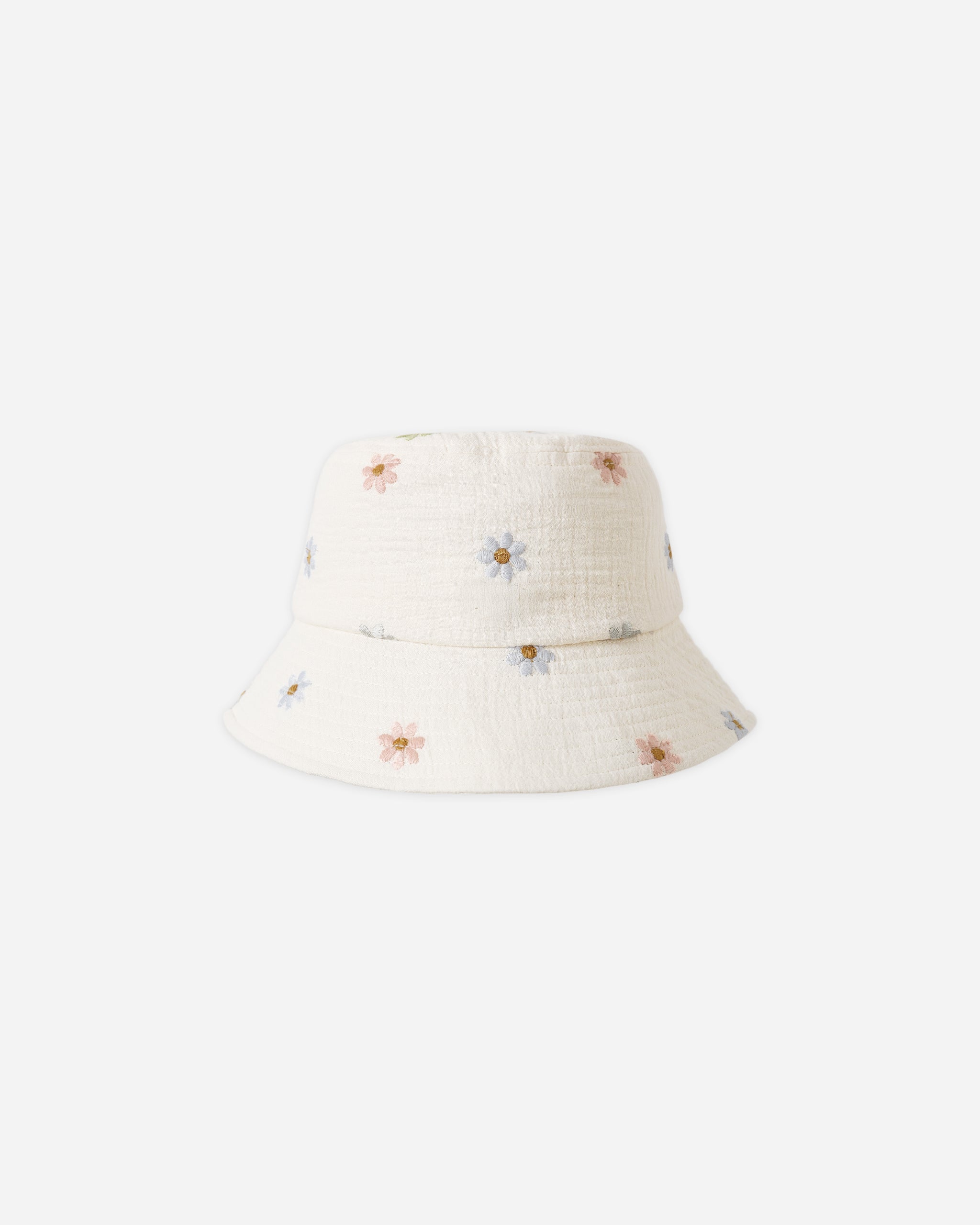 Bucket Hat Embroidered Daisies - Rylee + Cru | Kids Clothes | Trendy Baby Clothes | Modern Infant Outfits |