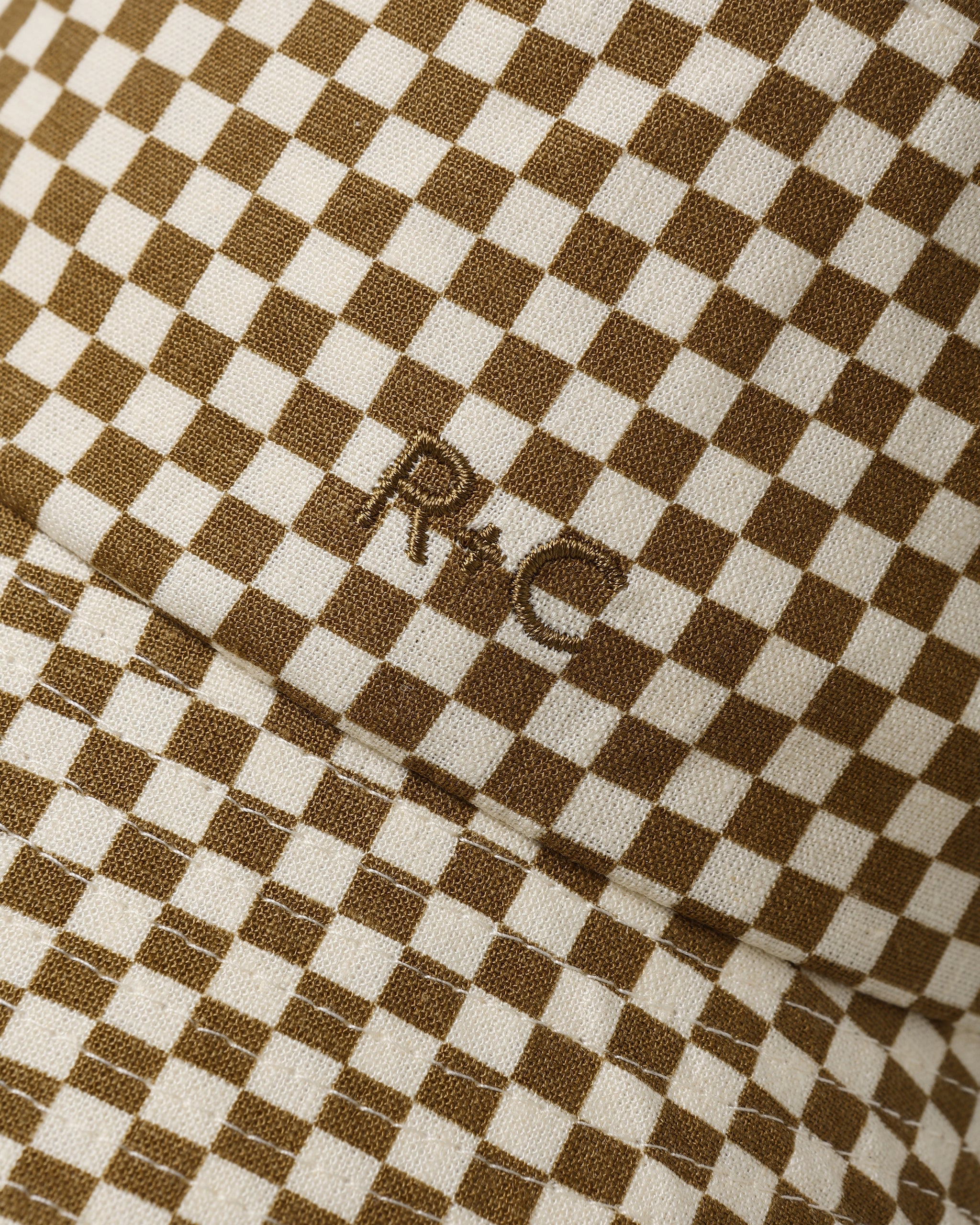 Bucket Hat Ocre Check - Rylee + Cru | Kids Clothes | Trendy Baby Clothes | Modern Infant Outfits |