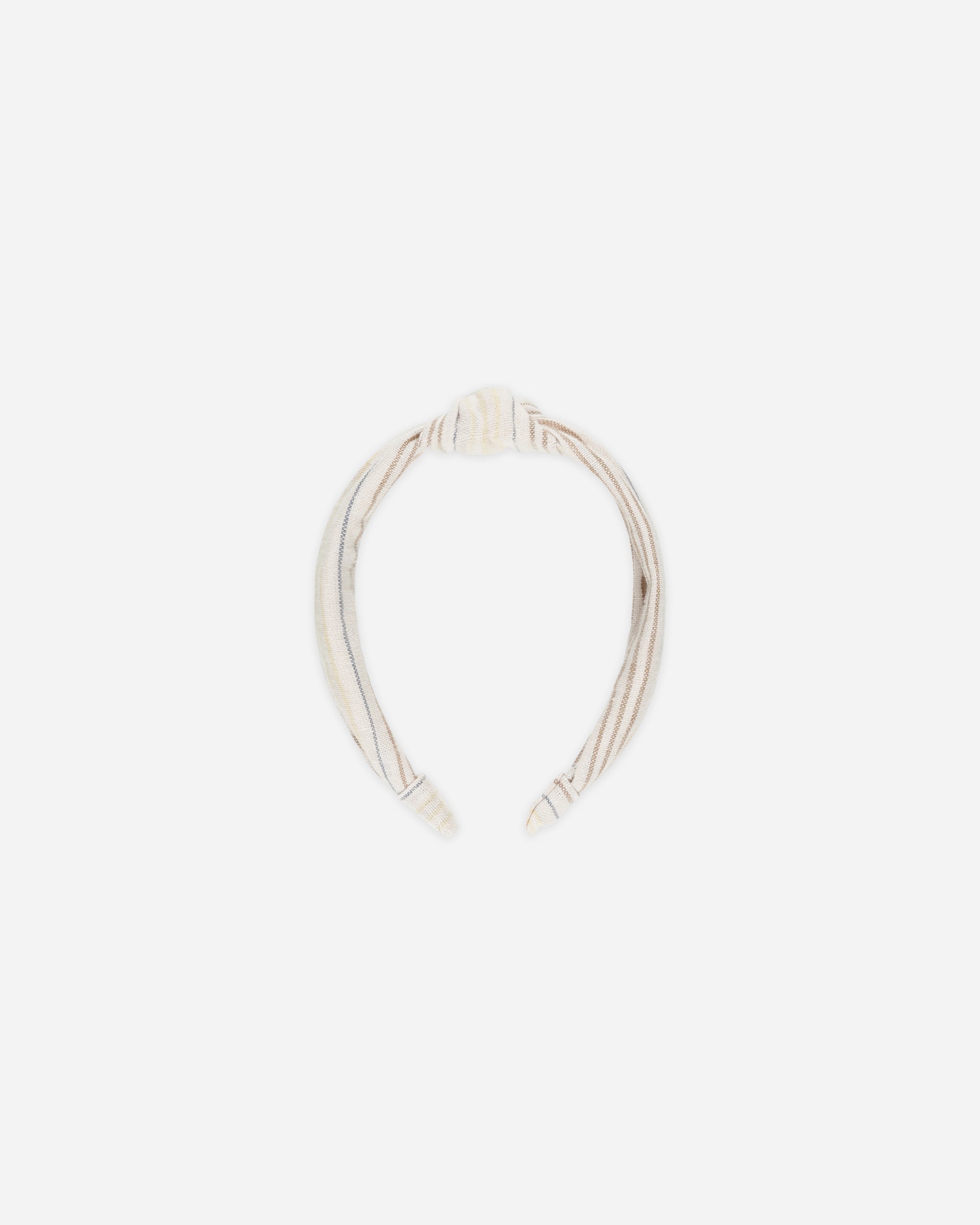 Knotted Headband || Summer Stripe