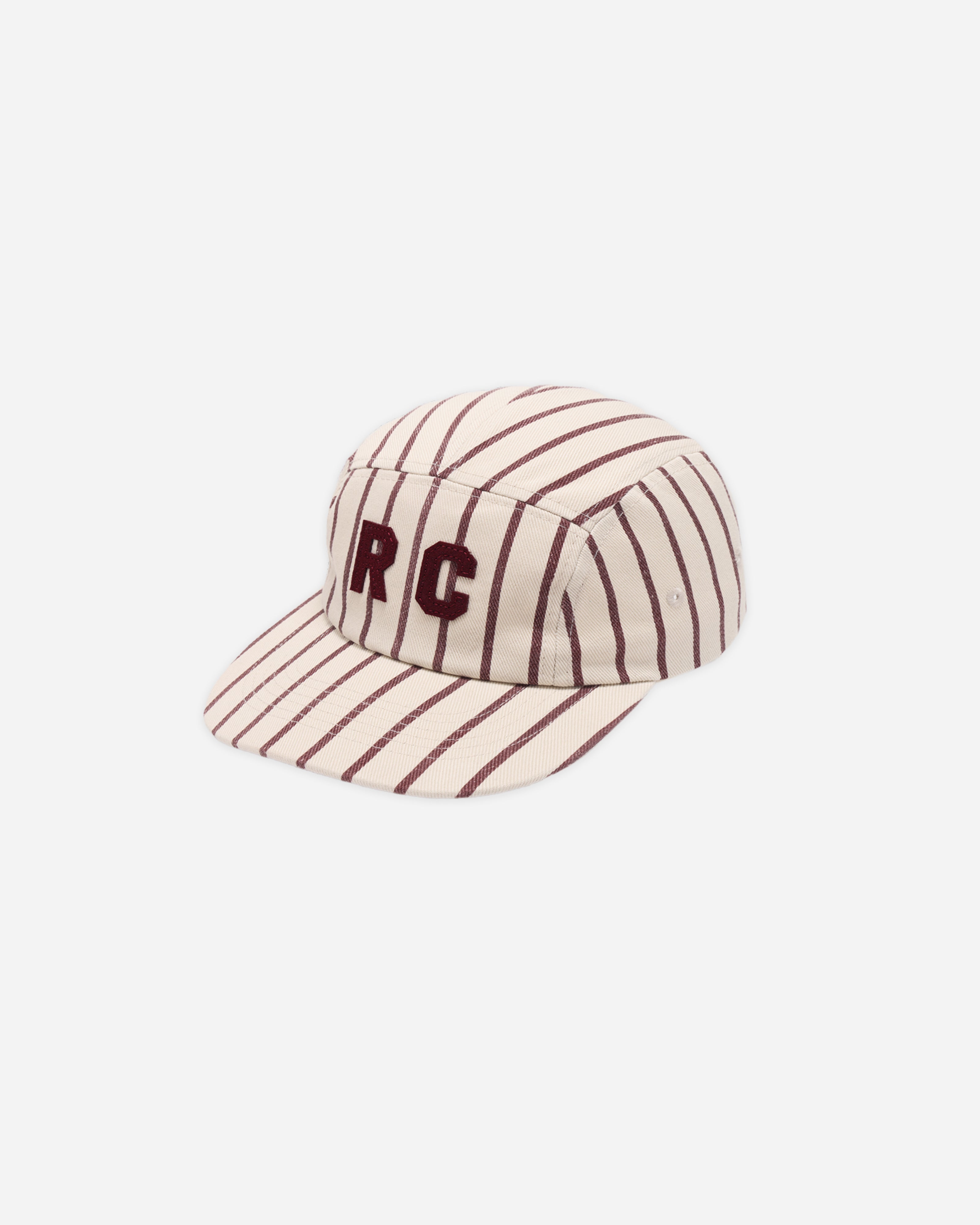 Skater Hat | Burgundy Pinstripe