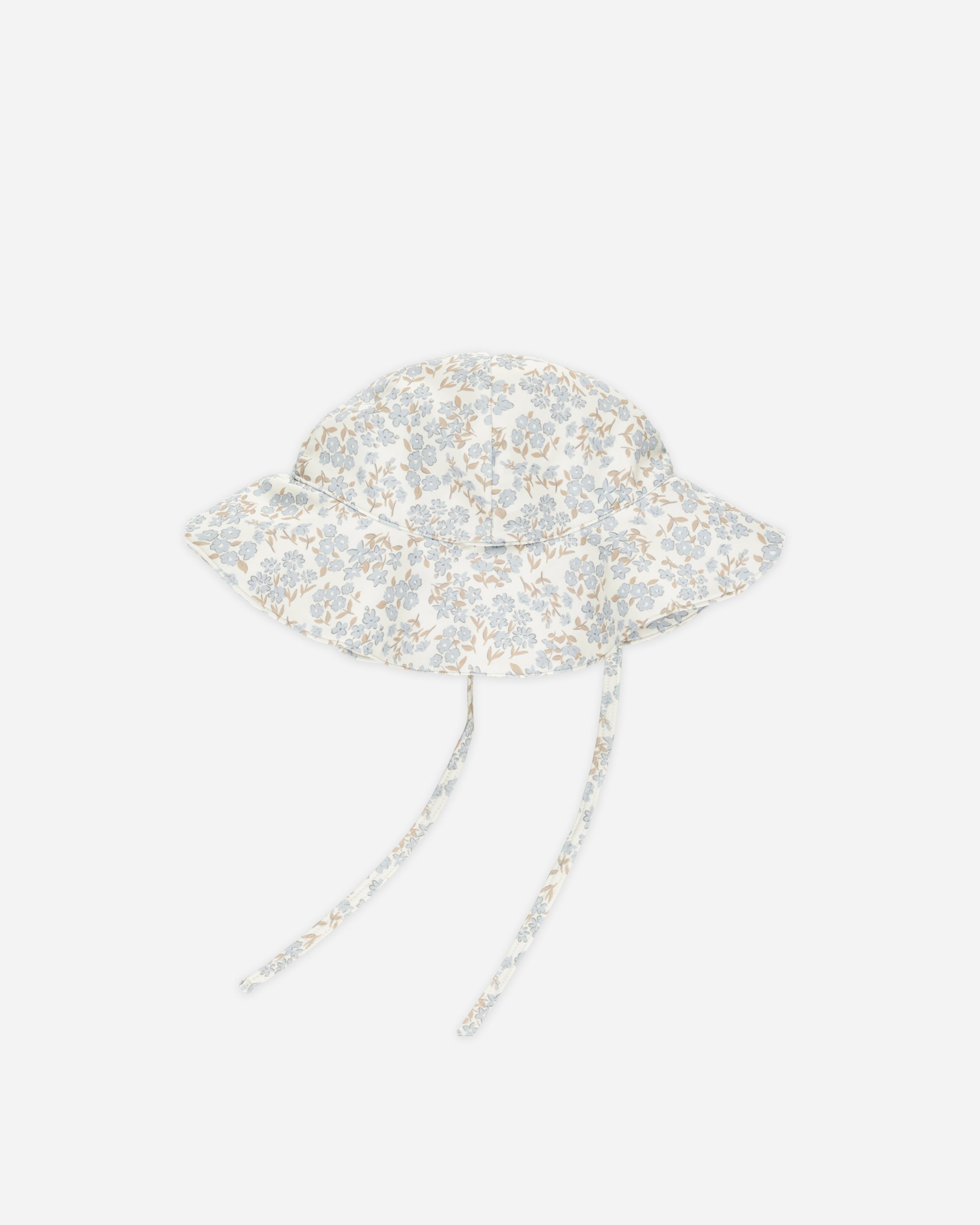 Floppy Swim Hat || Blue Ditsy