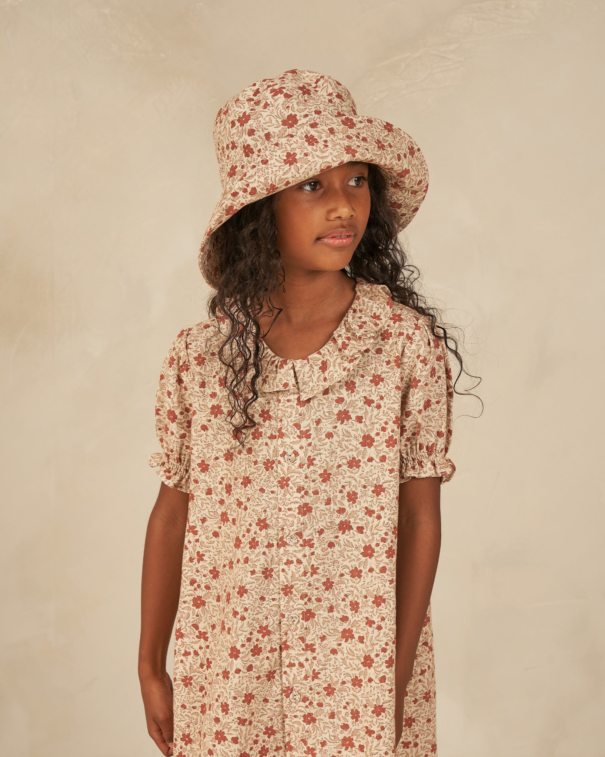 Bucket Hat || Fleur - Rylee + Cru | Kids Clothes | Trendy Baby Clothes | Modern Infant Outfits |