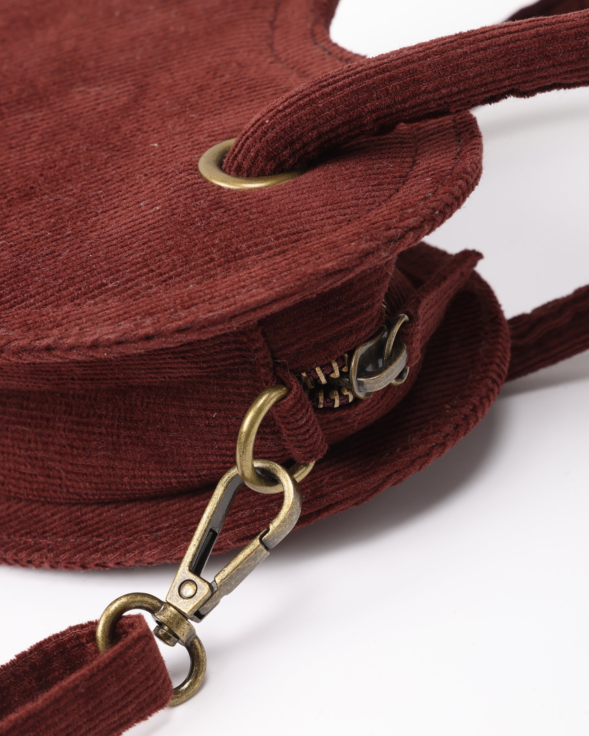 Sac à main cœur | Bordeaux