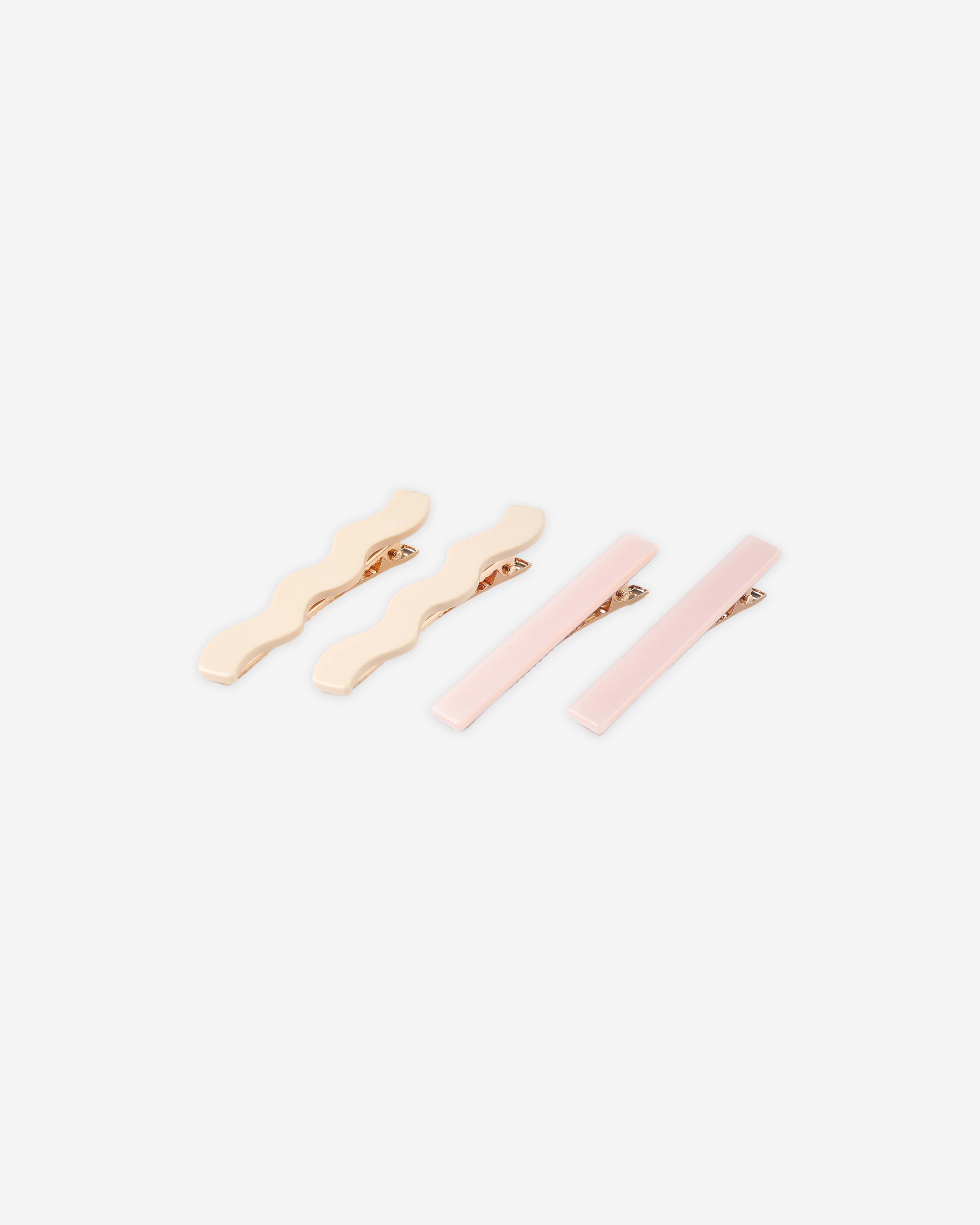 Wavy Clip Set | Blush, Natural