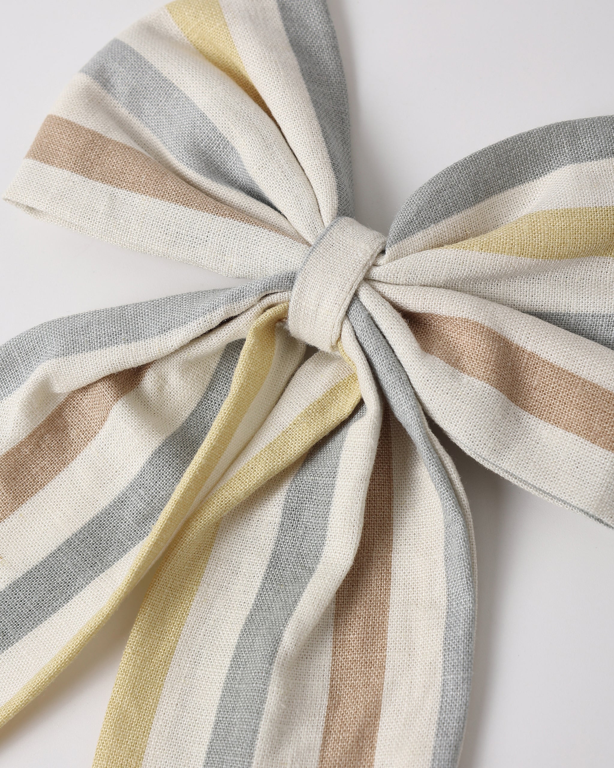 Oversized Bow Valencia Stripe - Rylee + Cru | Kids Clothes | Trendy Baby Clothes | Modern Infant Outfits |