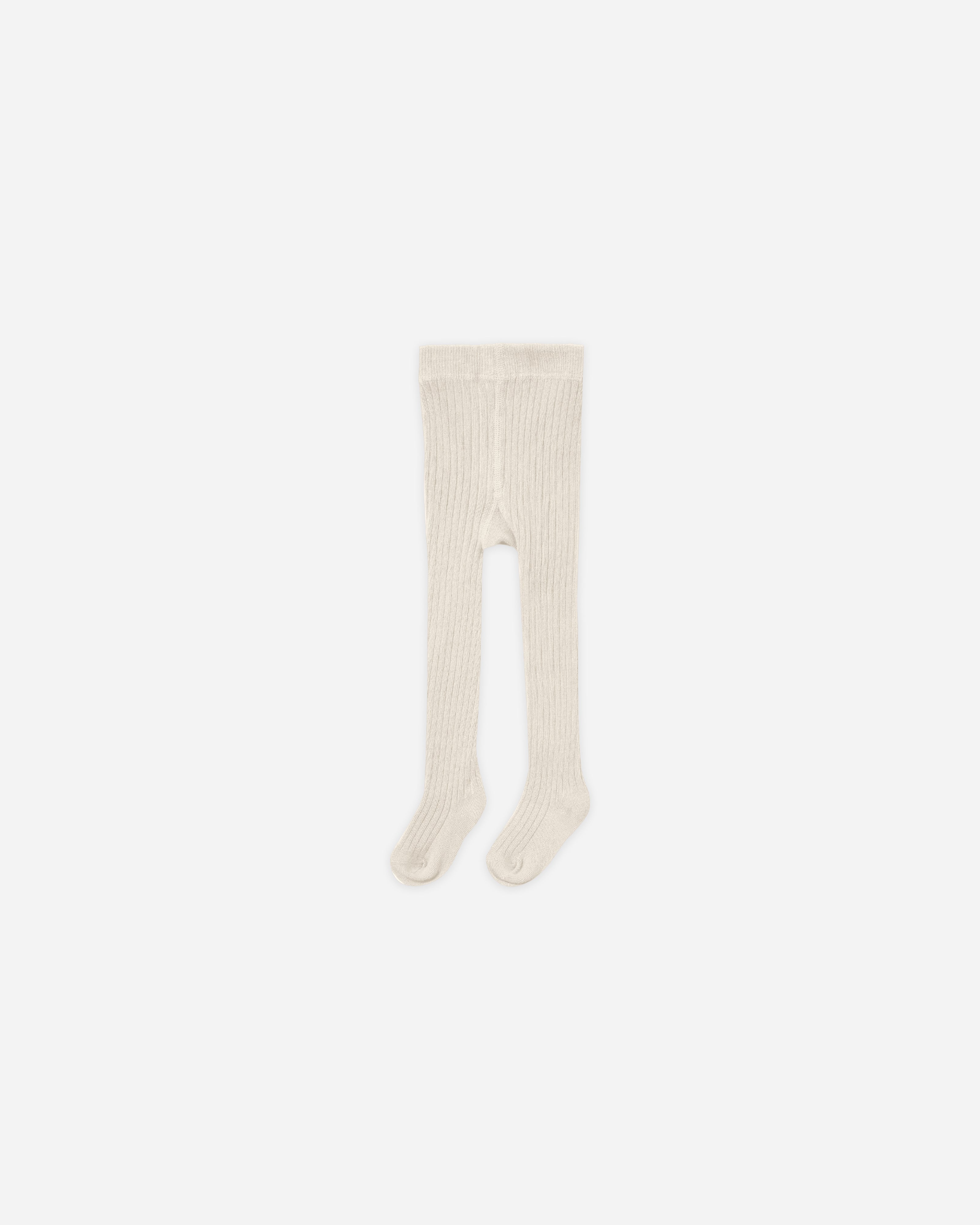 White tights on a light beige background