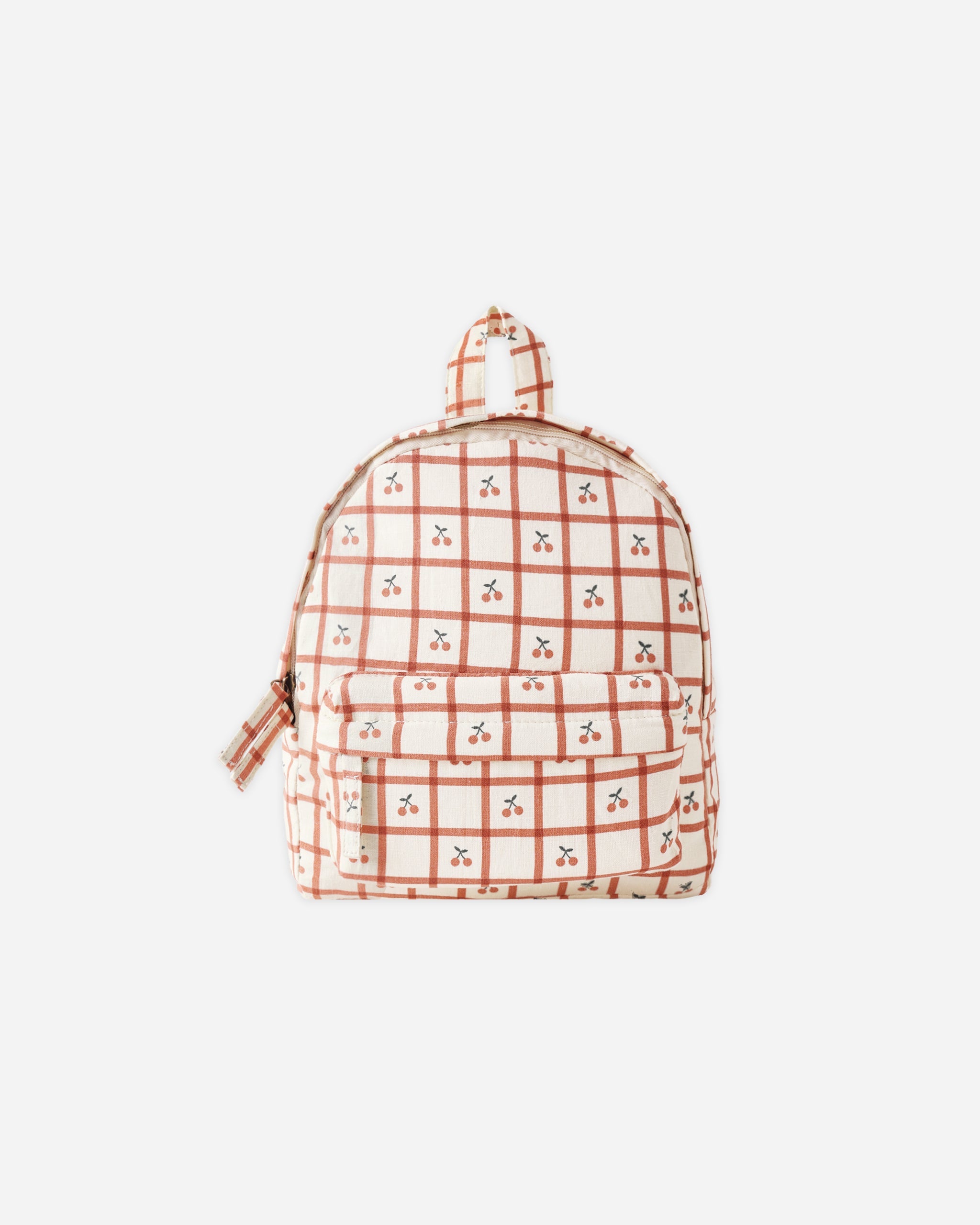 Mini Backpack Cherry Check - Rylee + Cru | Kids Clothes | Trendy Baby Clothes | Modern Infant Outfits |