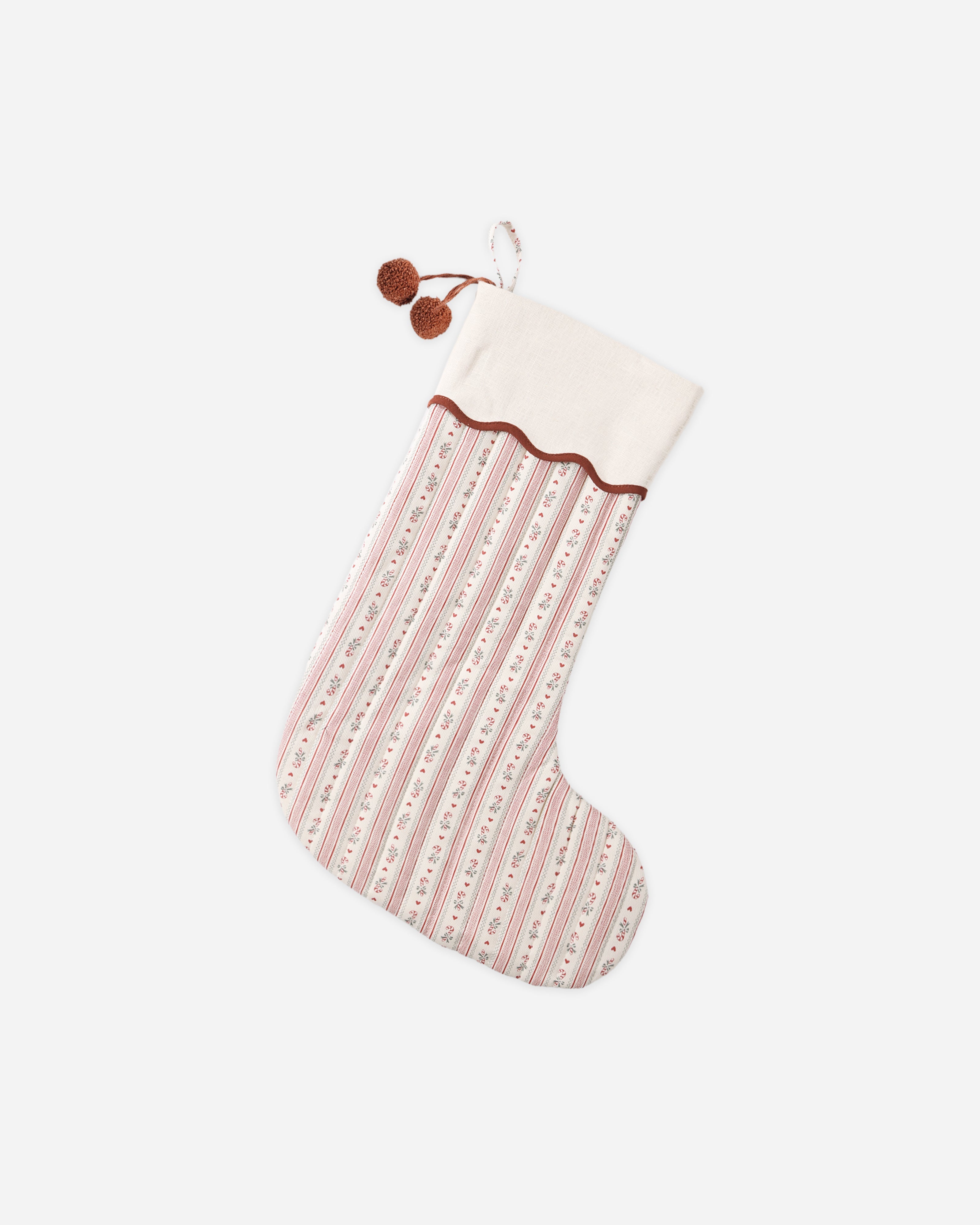 Christmas Stocking || Candy Cane Stripe