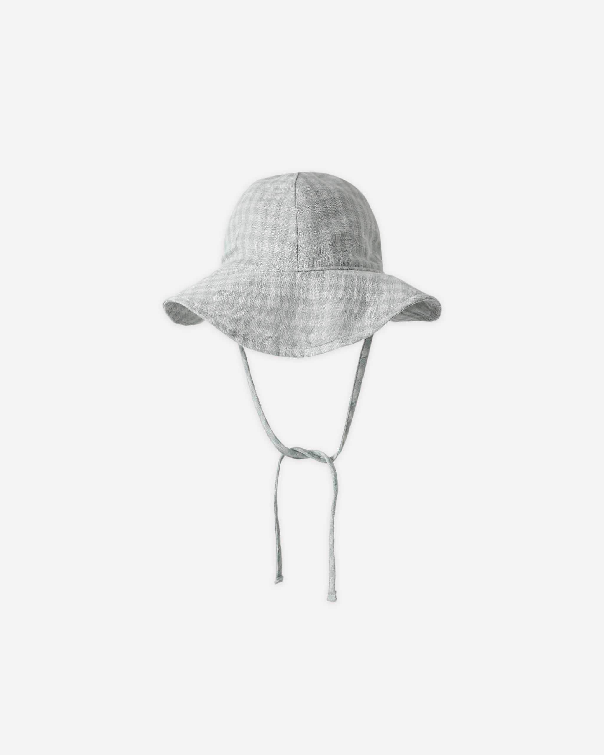 Floppy Sun Hat Green Gingham - Rylee + Cru | Kids Clothes | Trendy Baby Clothes | Modern Infant Outfits |