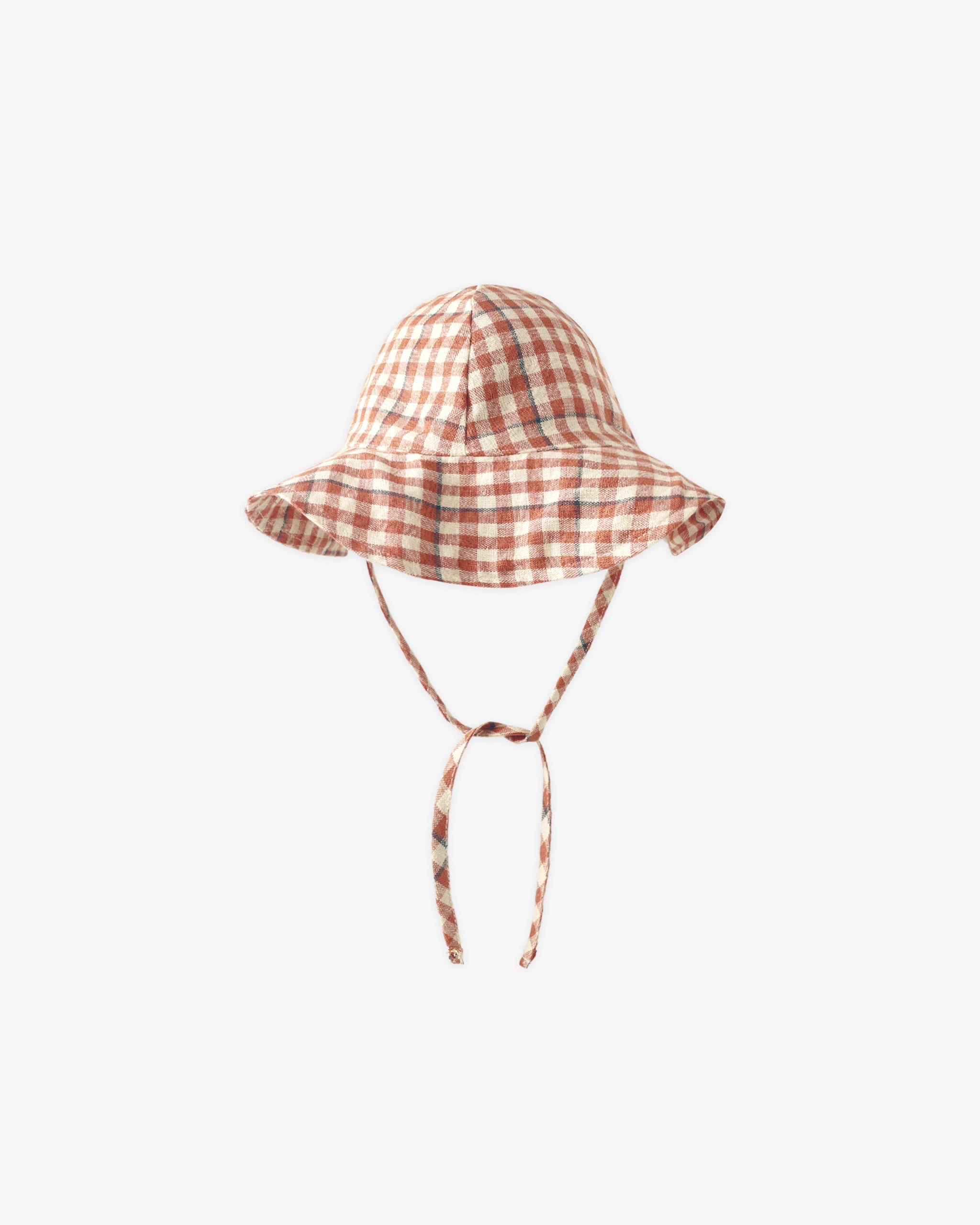 Floppy Sun Hat Poppy Gingham - Rylee + Cru | Kids Clothes | Trendy Baby Clothes | Modern Infant Outfits |