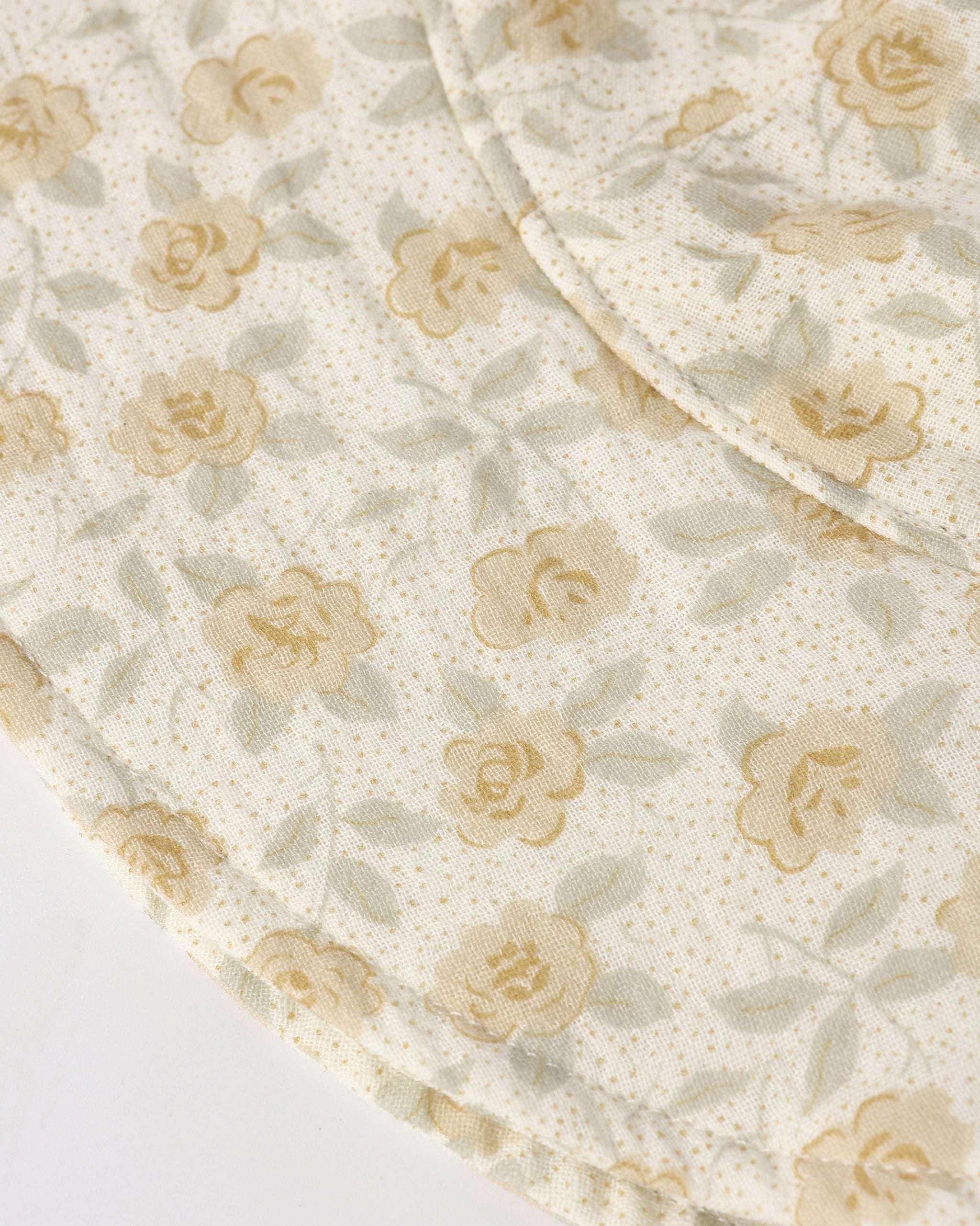 Chapeau de soleil souple à fleurs jaunes