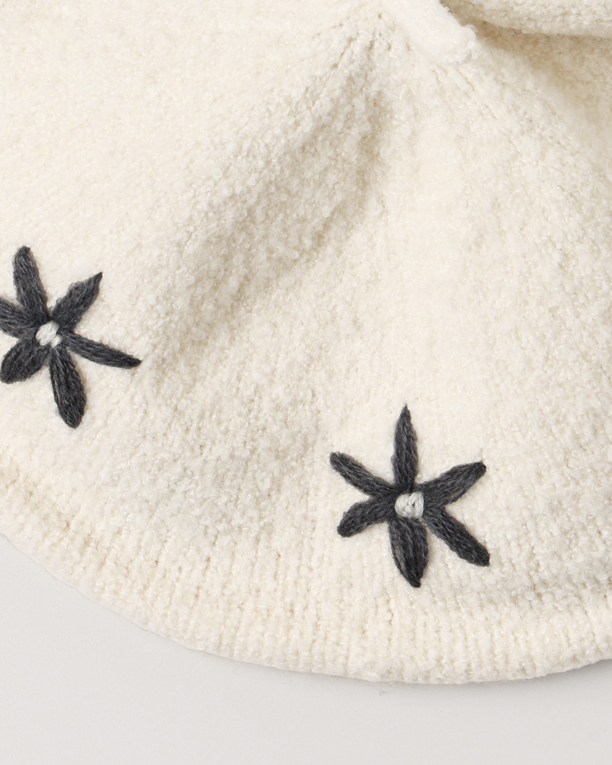 Béret tulipe – marguerites nocturnes