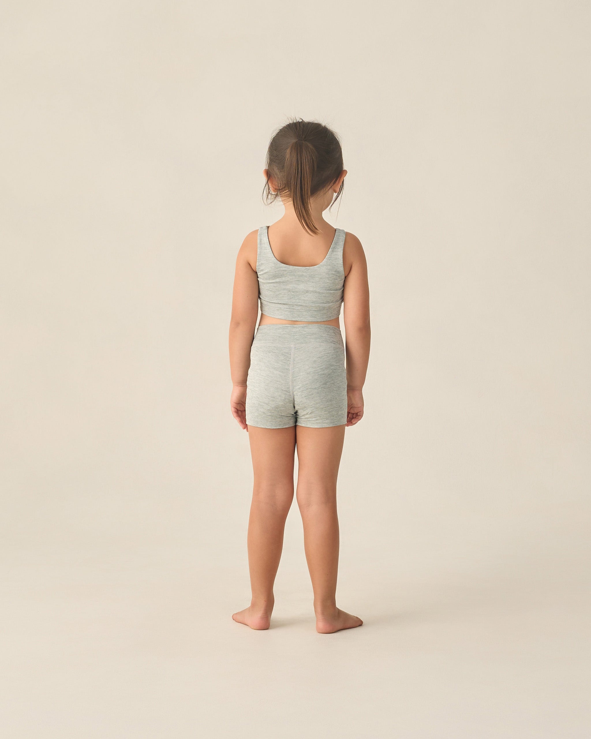 Swift Sports Bra Heathered Sea Green - Rylee + Cru | Kids Clothes | Trendy Baby Clothes | Modern Infant Outfits |