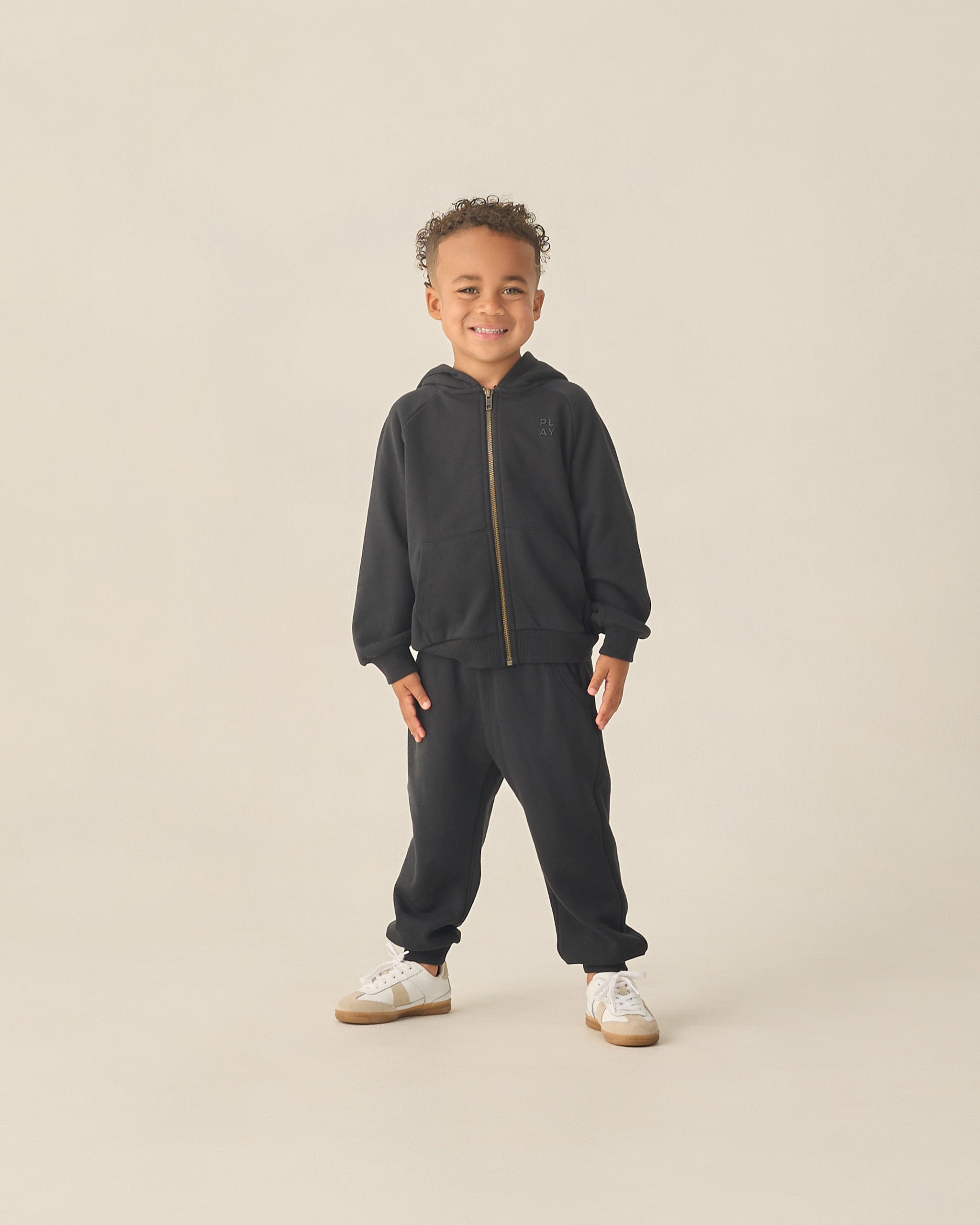 Freestyle Sweatpant Black - Rylee + Cru | Kids Clothes | Trendy Baby Clothes | Modern Infant Outfits |