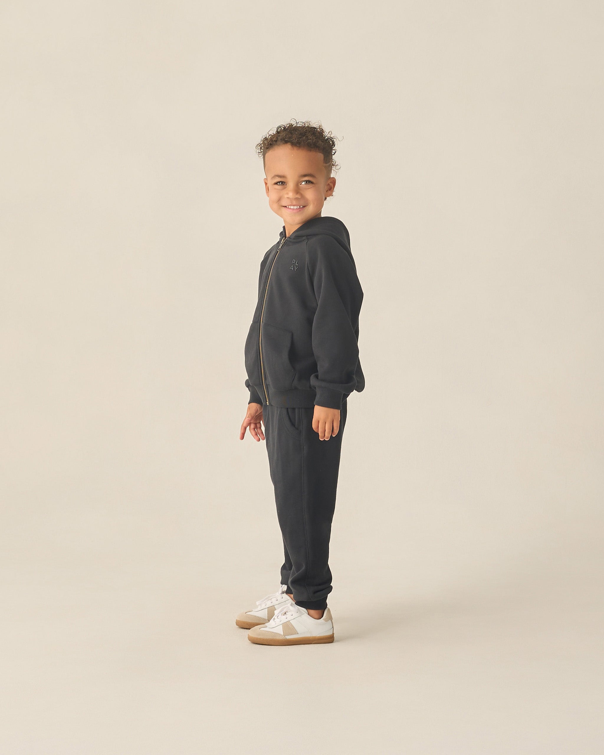 Freestyle Sweatpant Black - Rylee + Cru | Kids Clothes | Trendy Baby Clothes | Modern Infant Outfits |