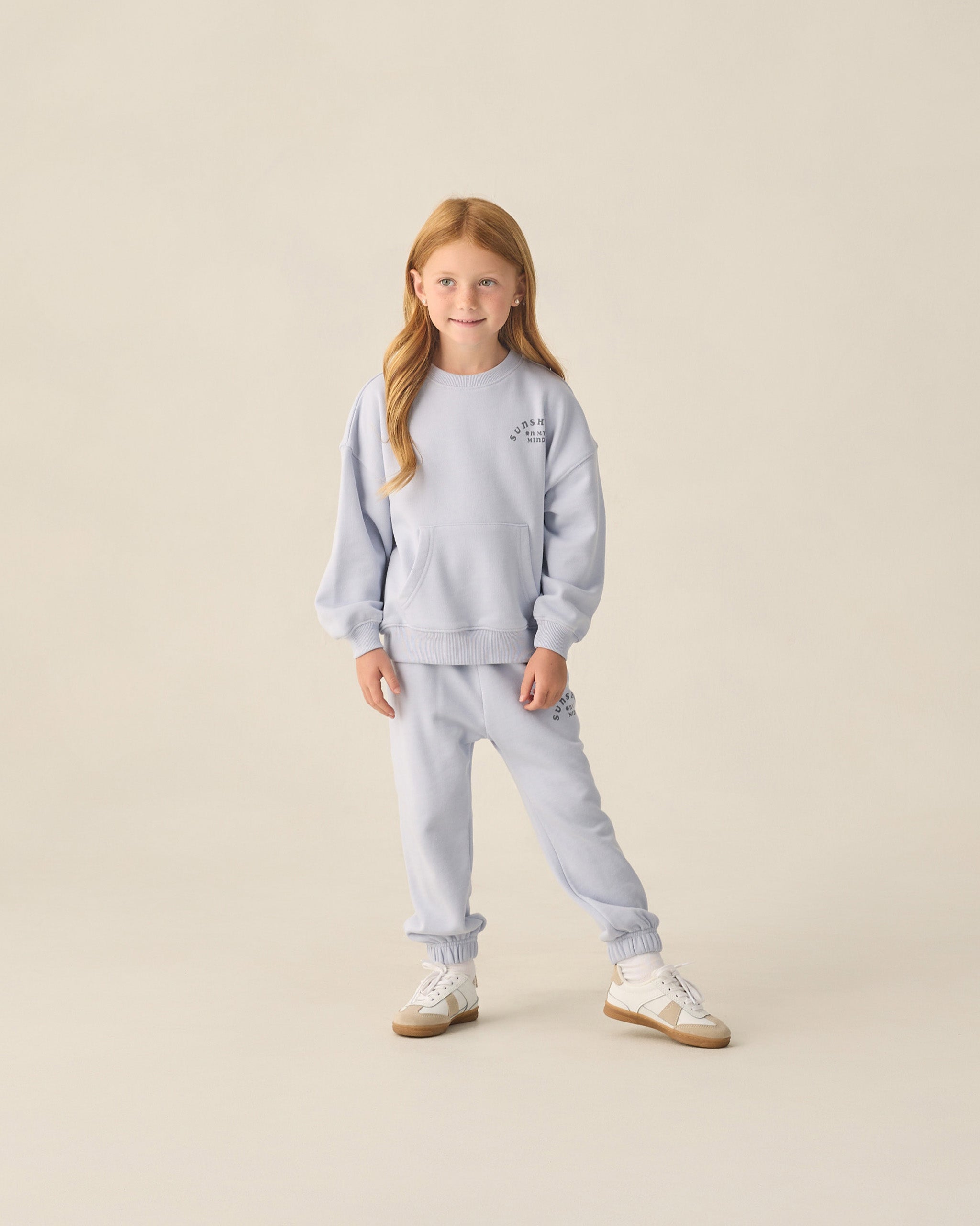 Sweatpant Periwinkle - Rylee + Cru | Kids Clothes | Trendy Baby Clothes | Modern Infant Outfits |