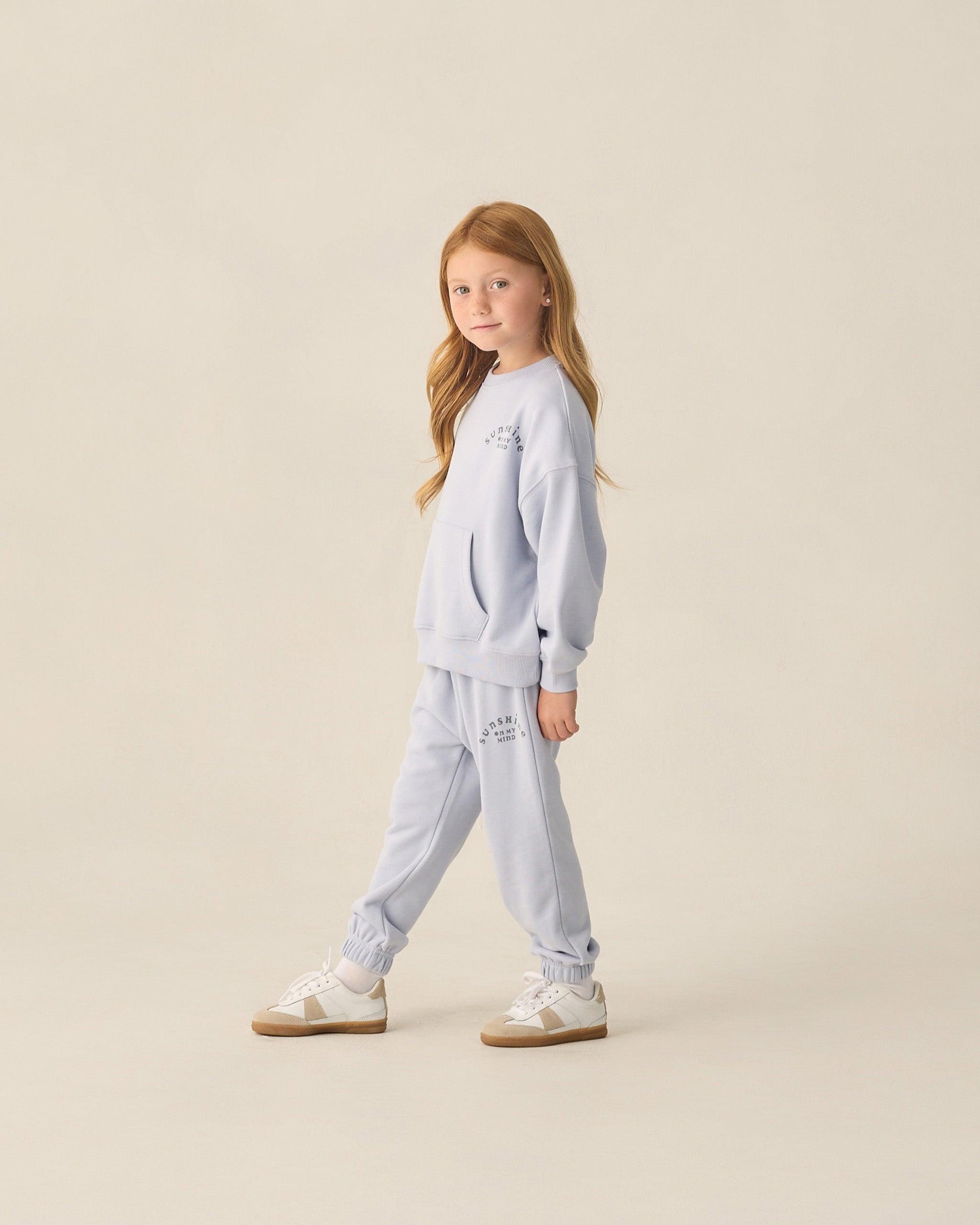 Sweatpant Periwinkle - Rylee + Cru | Kids Clothes | Trendy Baby Clothes | Modern Infant Outfits |