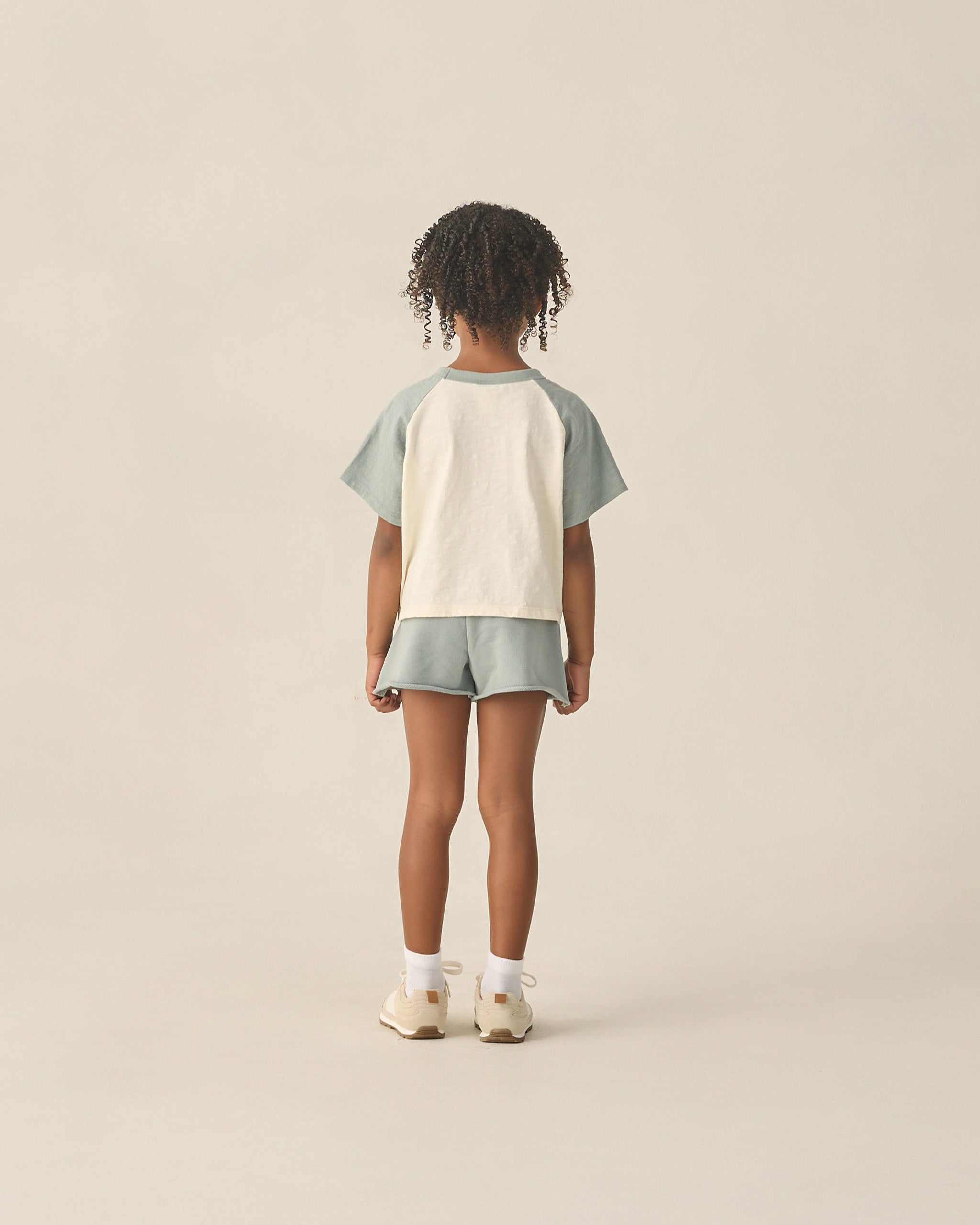 Raglan Crop Tee Surf Club - Rylee + Cru | Kids Clothes | Trendy Baby Clothes | Modern Infant Outfits |