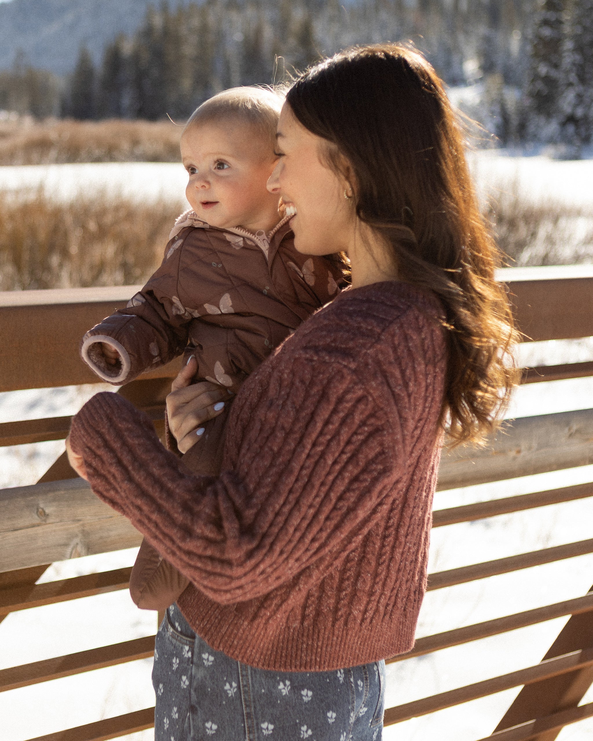 Women's Cheyenne Cardigan Mulberry