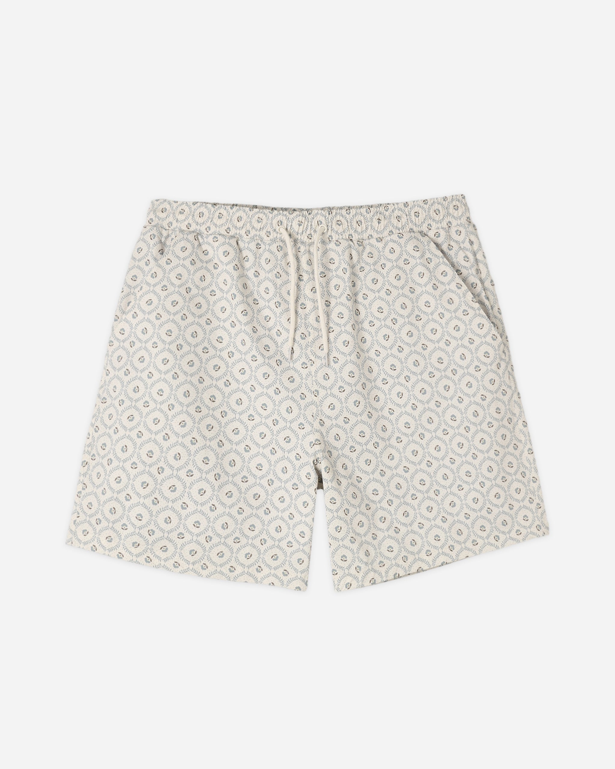 Basic Boardshort Green Fleur - Rylee + Cru | Kids Clothes | Trendy Baby Clothes | Modern Infant Outfits |