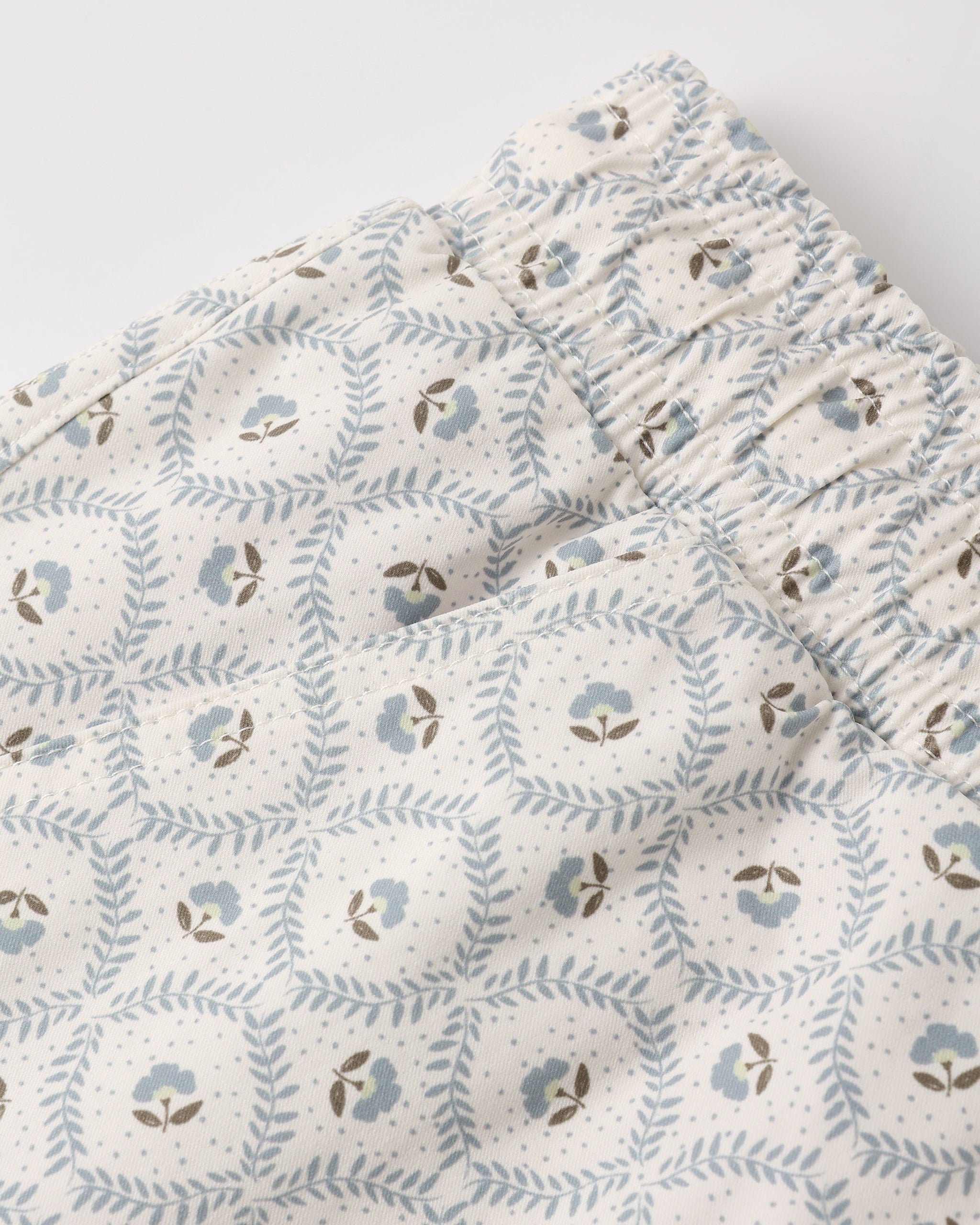 Basic Boardshort Green Fleur - Rylee + Cru | Kids Clothes | Trendy Baby Clothes | Modern Infant Outfits |