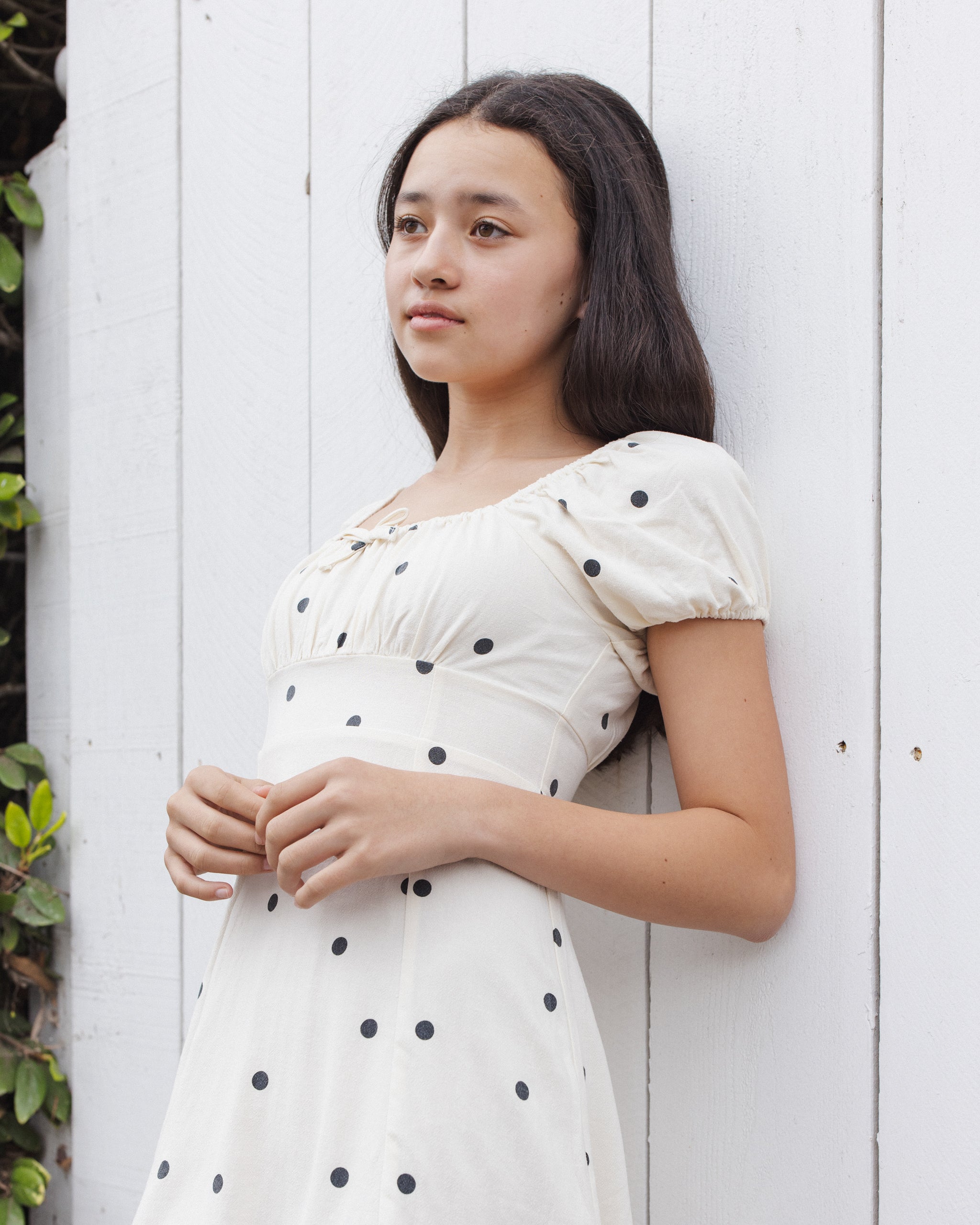Teen Ivy Dress Polka Dot - Rylee + Cru | Kids Clothes | Trendy Baby Clothes | Modern Infant Outfits |