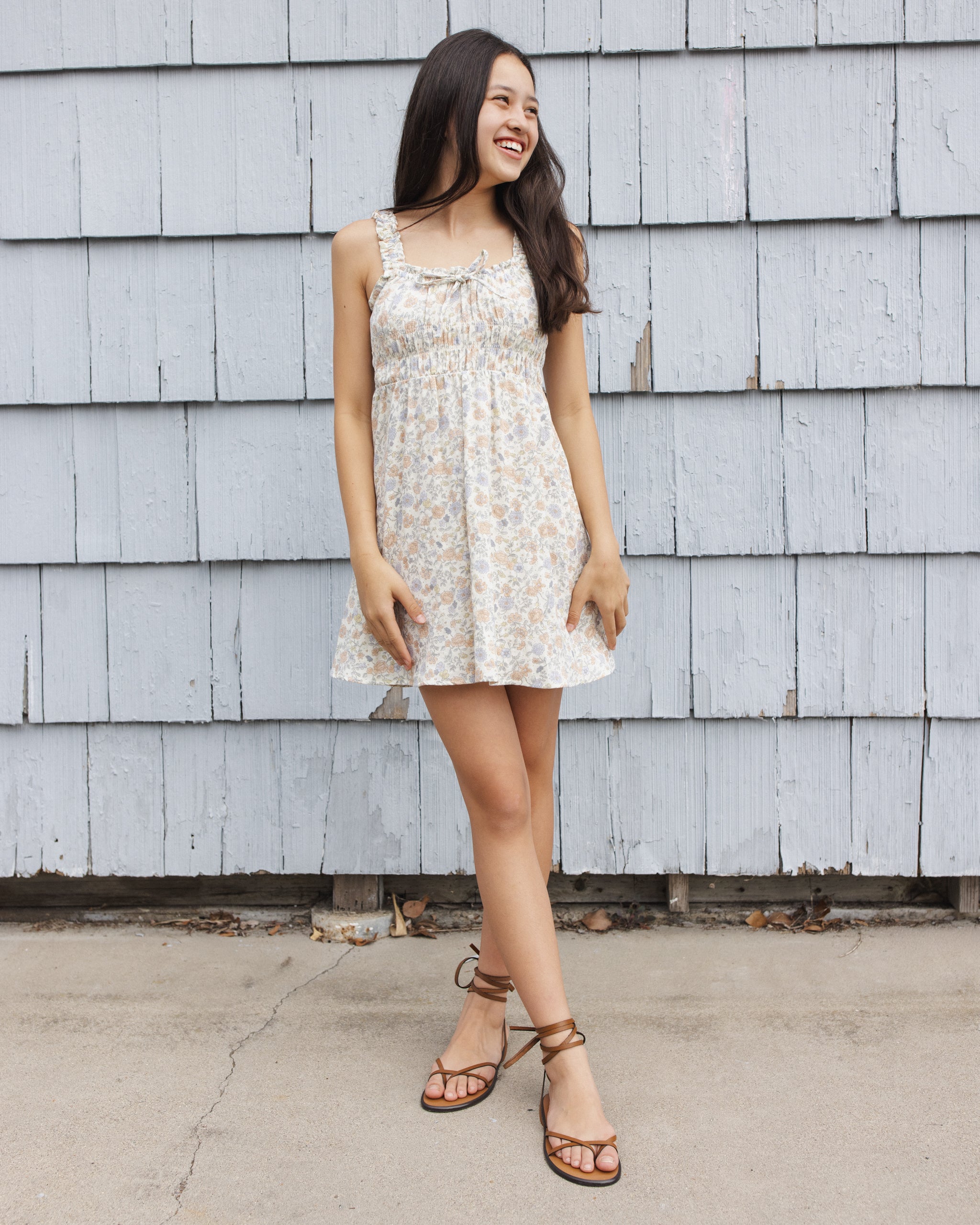 Teen Jane Mini Dress Bloom - Rylee + Cru | Kids Clothes | Trendy Baby Clothes | Modern Infant Outfits |