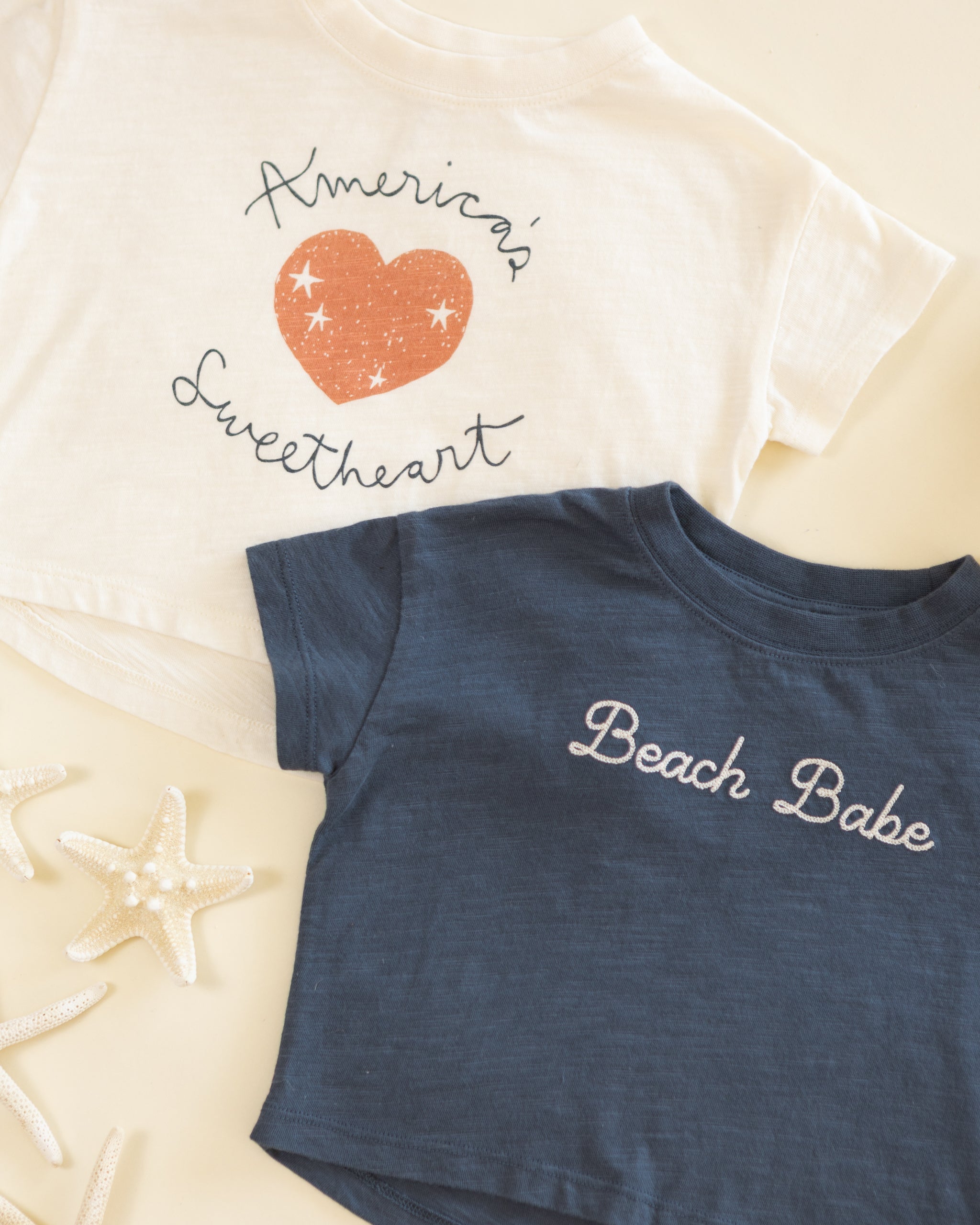 Boxy Tee Americas Sweetheart - Rylee + Cru | Kids Clothes | Trendy Baby Clothes | Modern Infant Outfits |