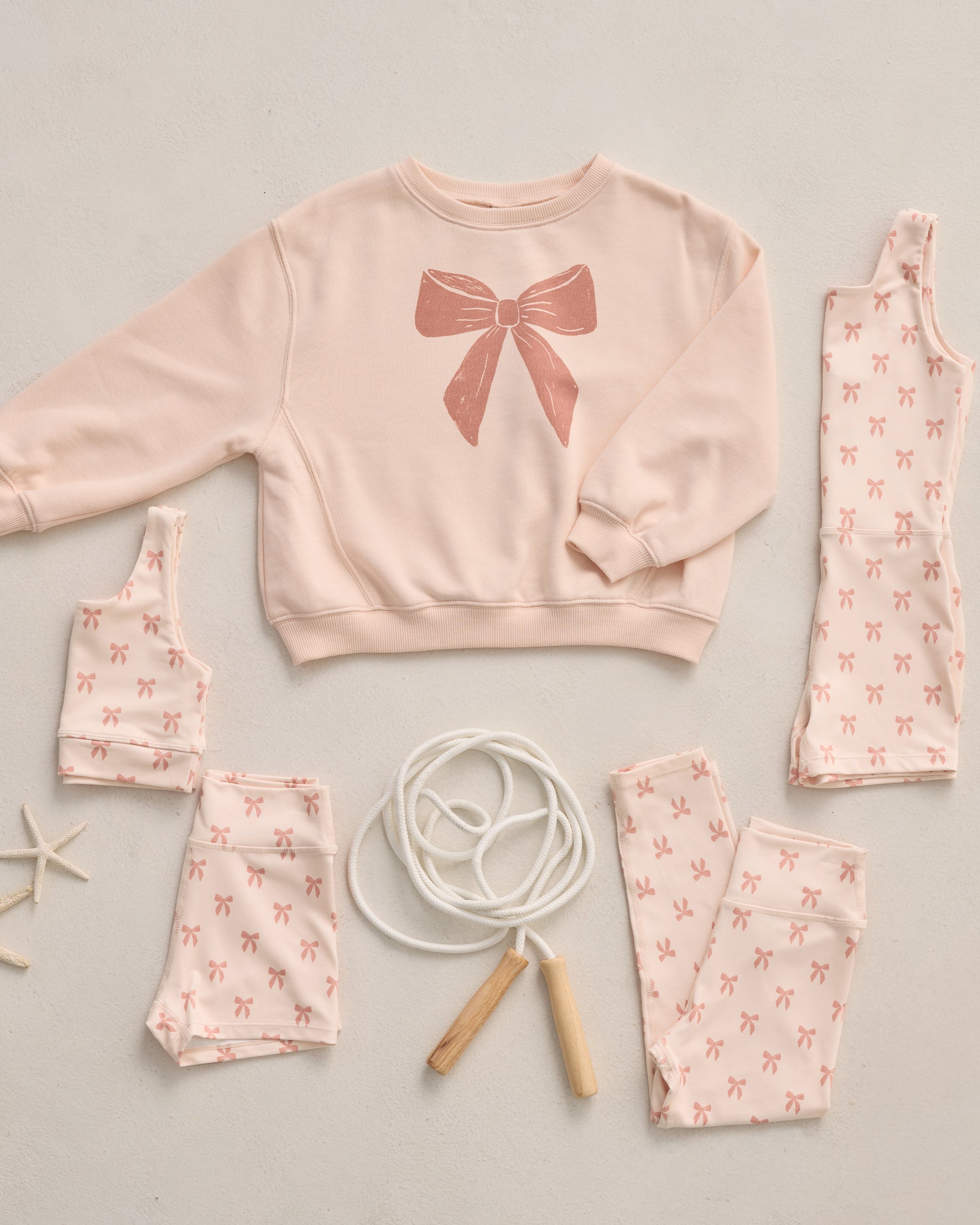 Racer Sweatshirt Bow - Rylee + Cru | Kids Clothes | Trendy Baby Clothes | Modern Infant Outfits |