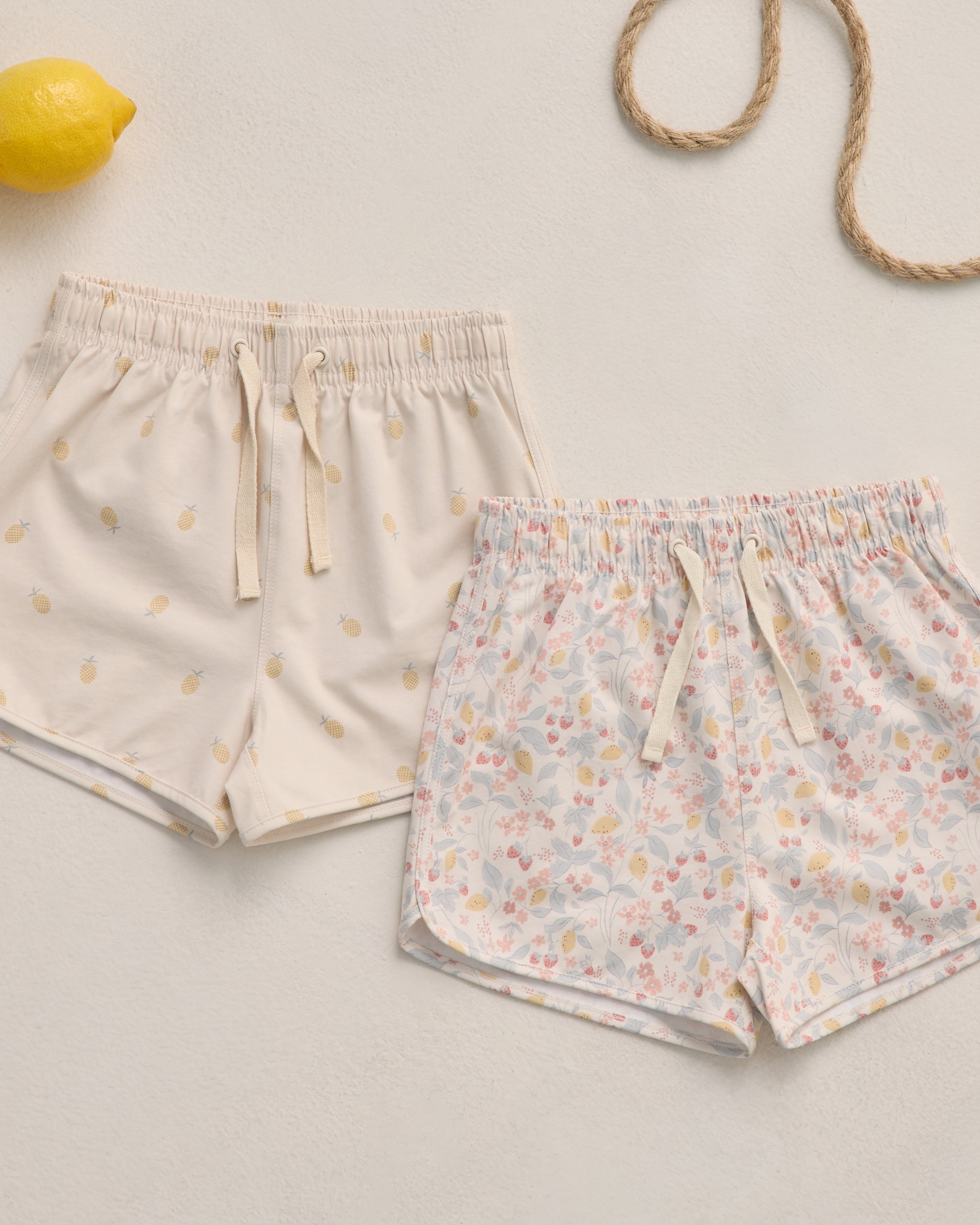 Swim Trunk Pineapple - Rylee + Cru | Kids Clothes | Trendy Baby Clothes | Modern Infant Outfits |