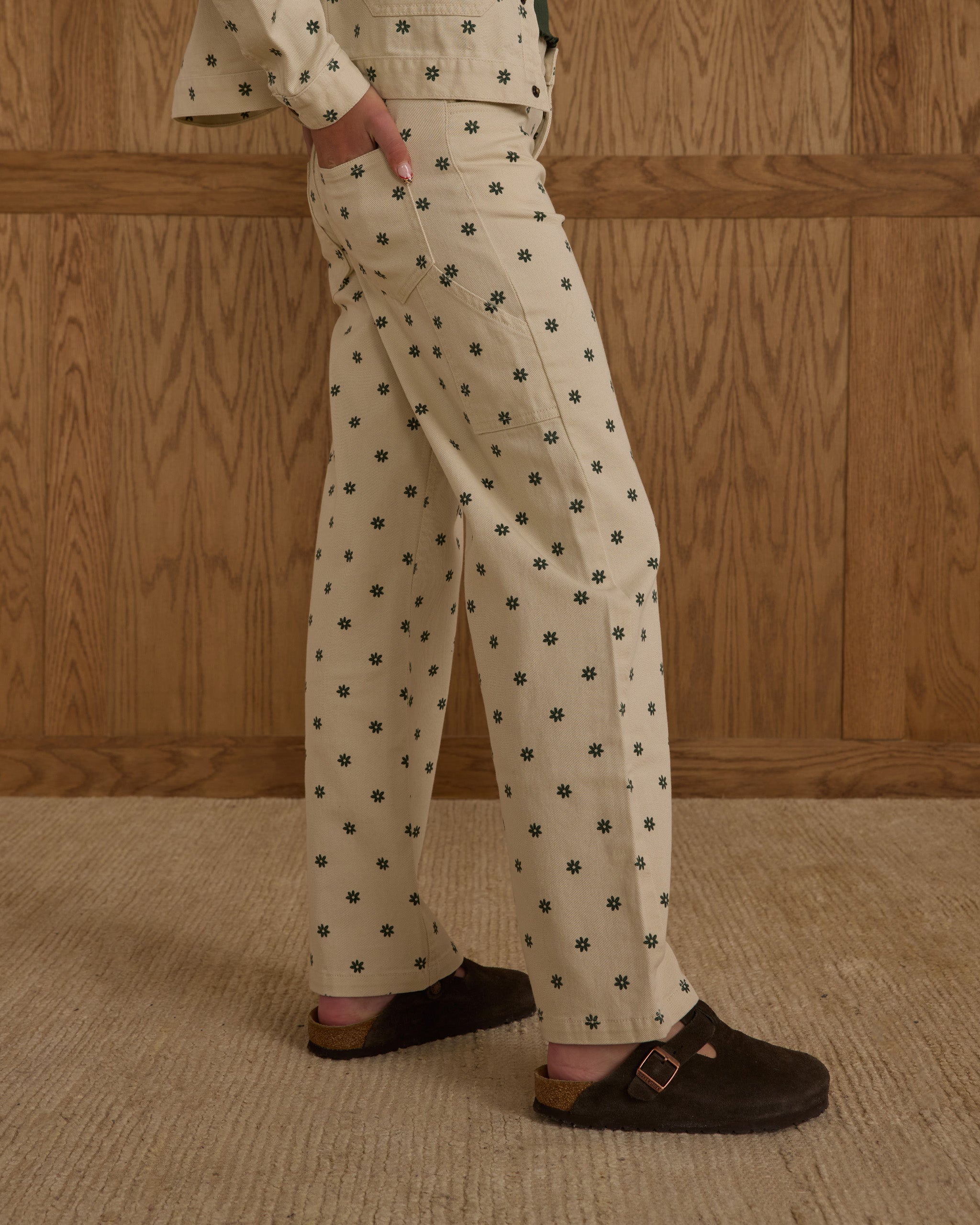 Baggy Wide Leg Denim || Mini Daisy - Rylee + Cru | Kids Clothes | Trendy Baby Clothes | Modern Infant Outfits |