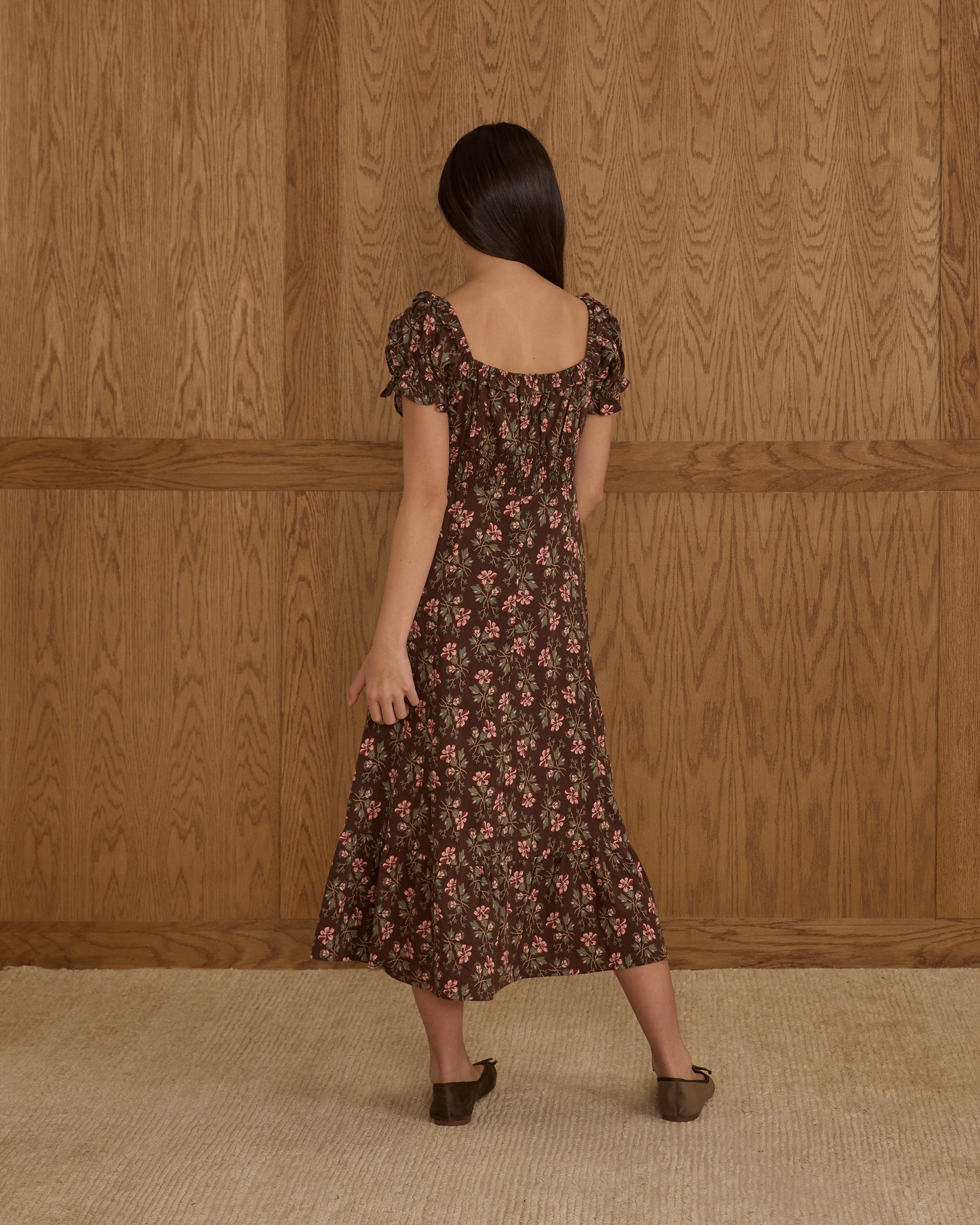 Lana Dress || Winter Floral - Teen