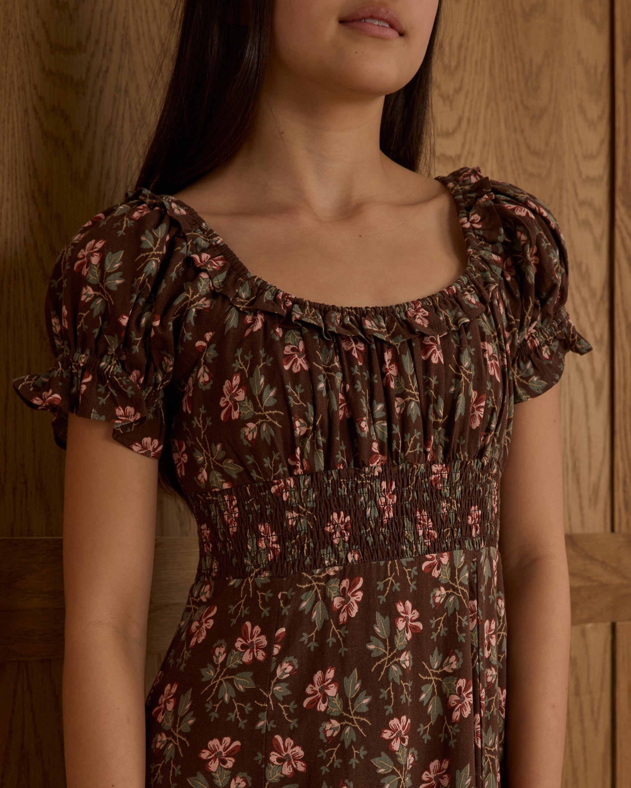 Lana Dress || Winter Floral - Teen