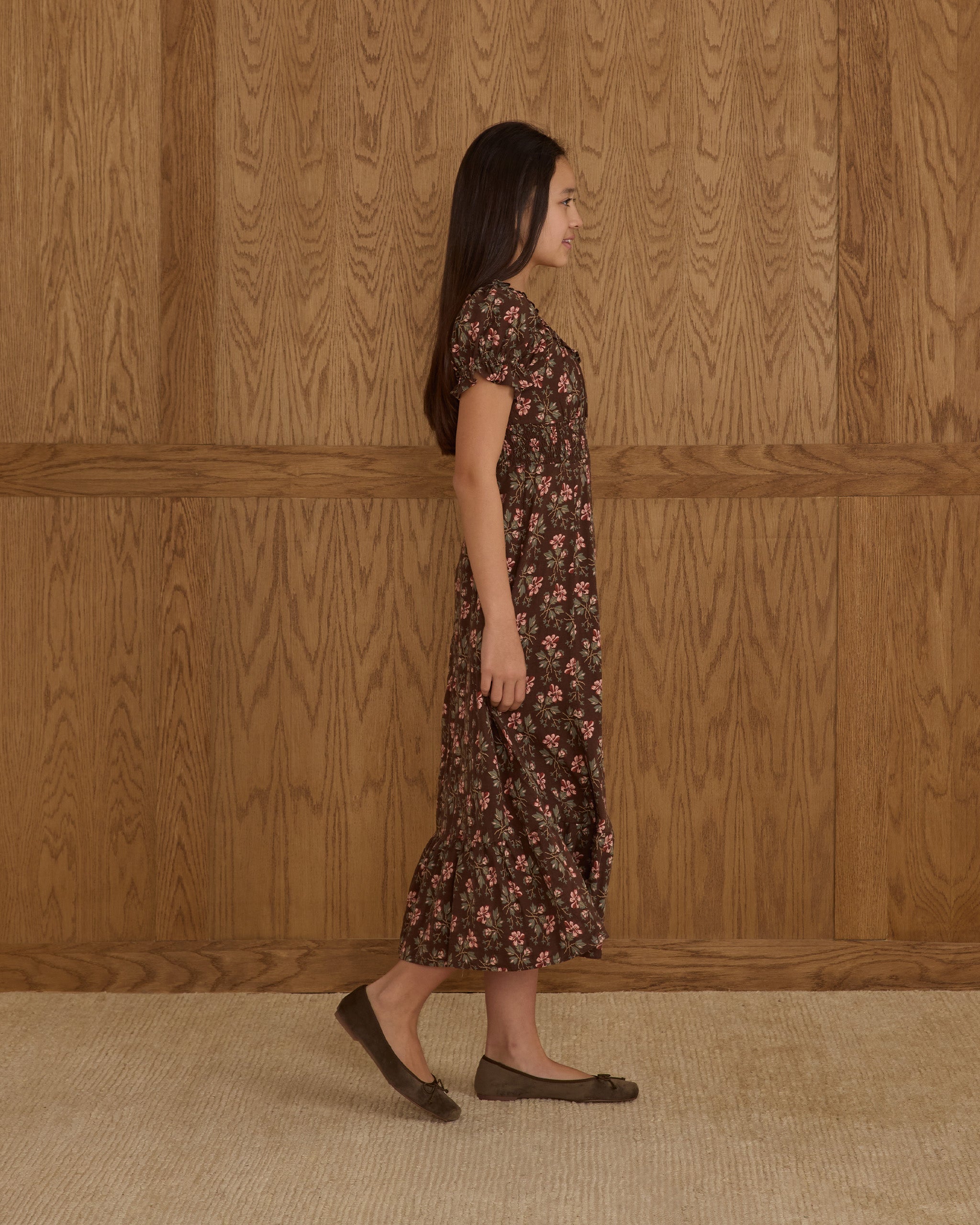 Lana Dress || Winter Floral - Teen
