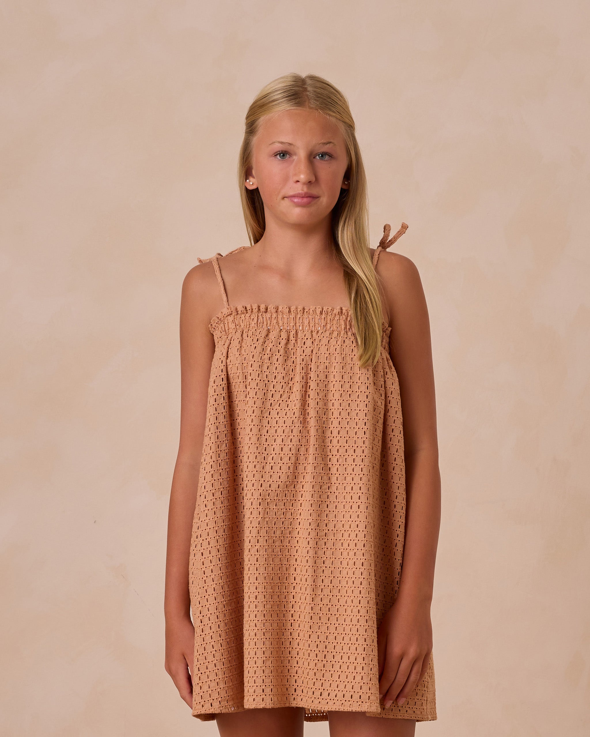 Sahara Mini Dress || Grapefruit Teen