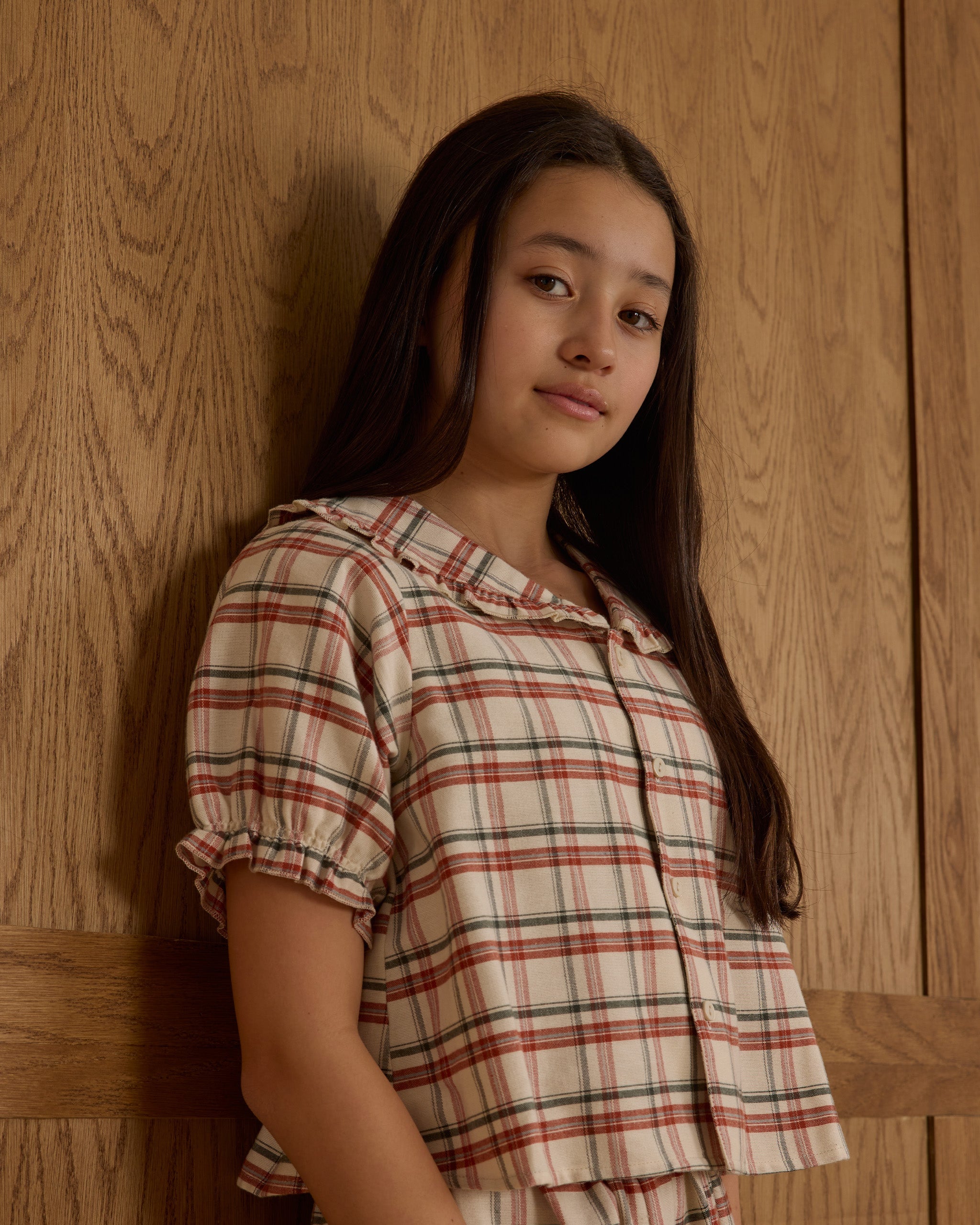 Ruffle Pajamas || Holiday Flannel - Teen