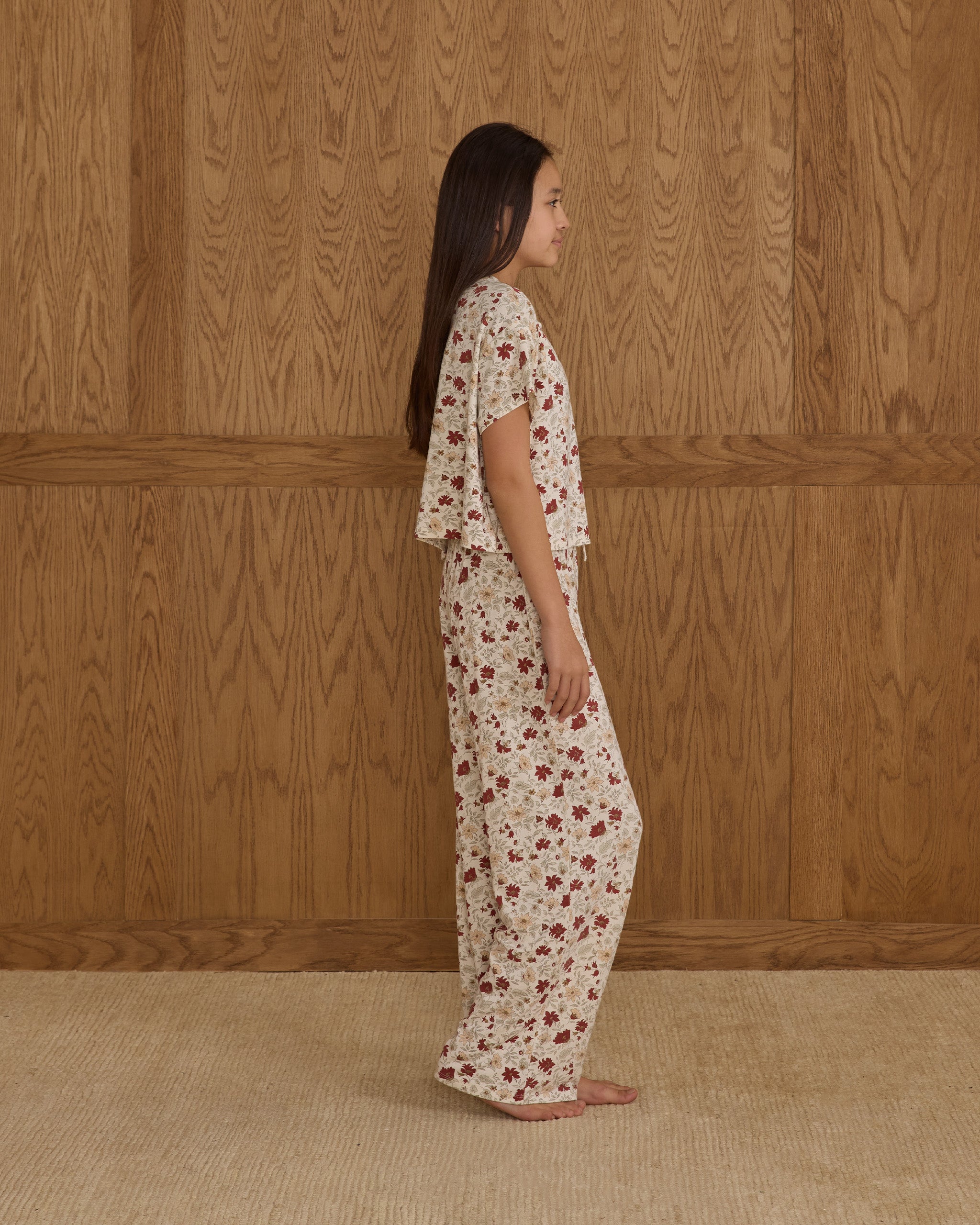 Ruthie Set || Holiday Floral - Teen