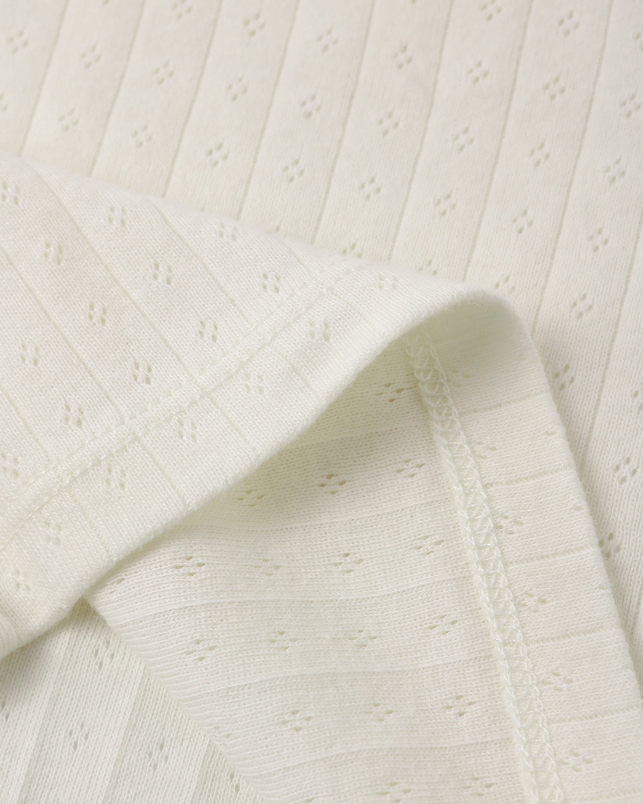 Teen Pointelle Jersey Ivory - Rylee + Cru | Kids Clothes | Trendy Baby Clothes | Modern Infant Outfits |