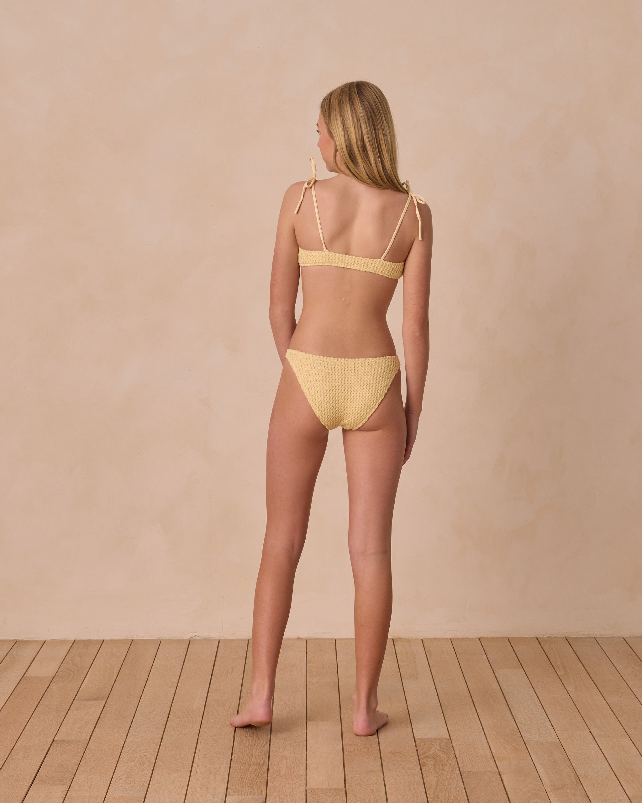 Alba Bikini Set || Yellow Crochet