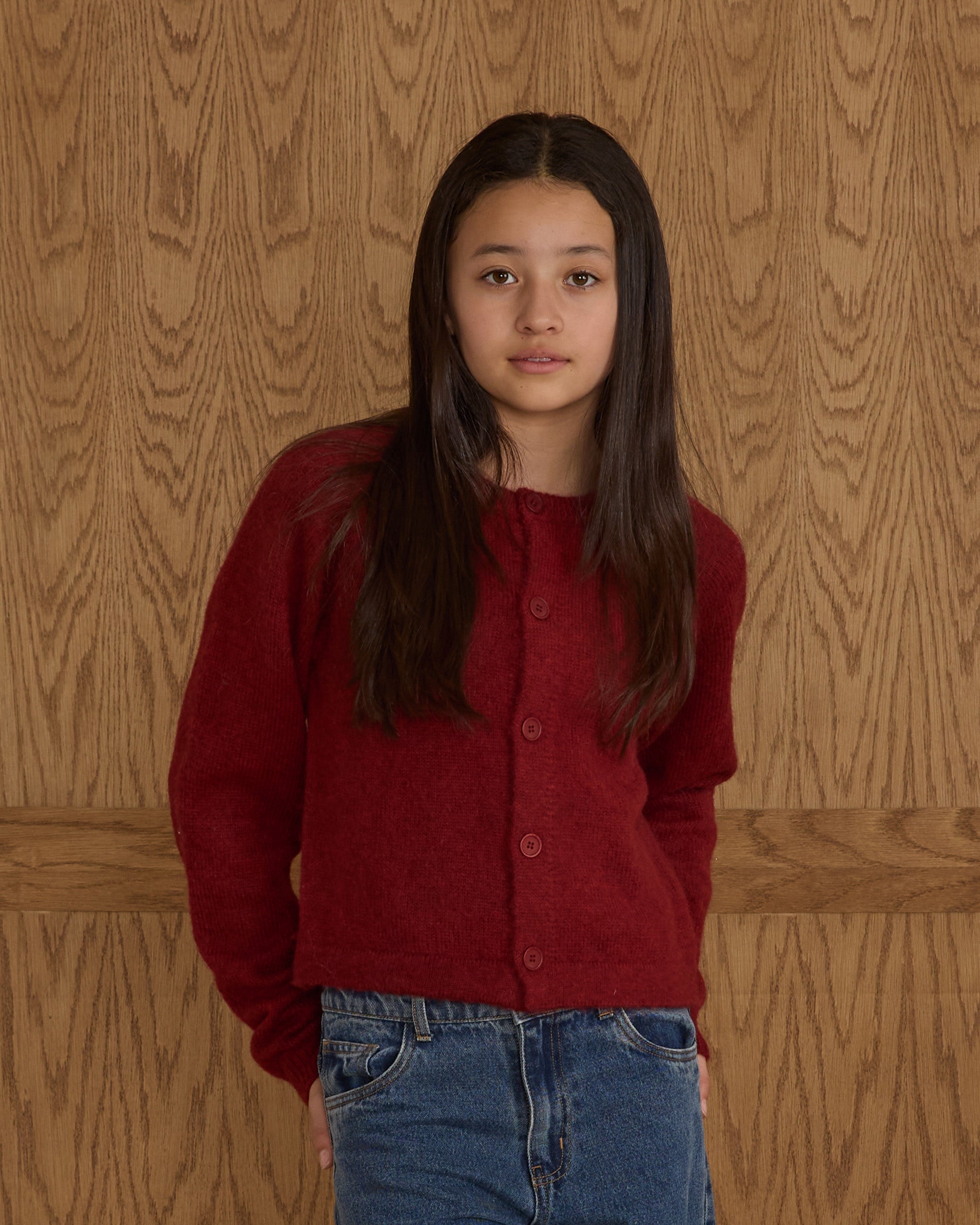 Fuzzy Cardigan || Ruby - Teen