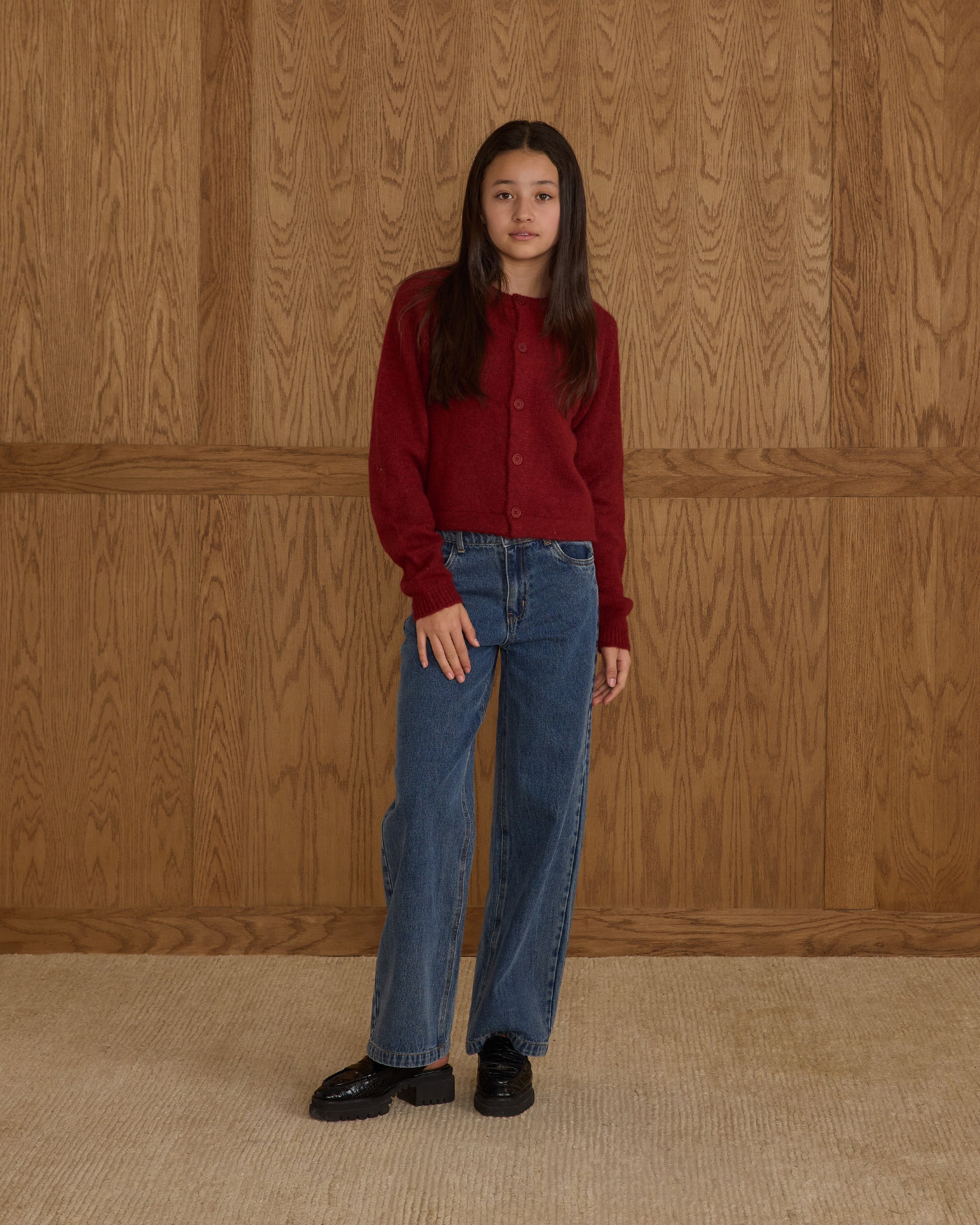 Fuzzy Cardigan || Ruby - Teen