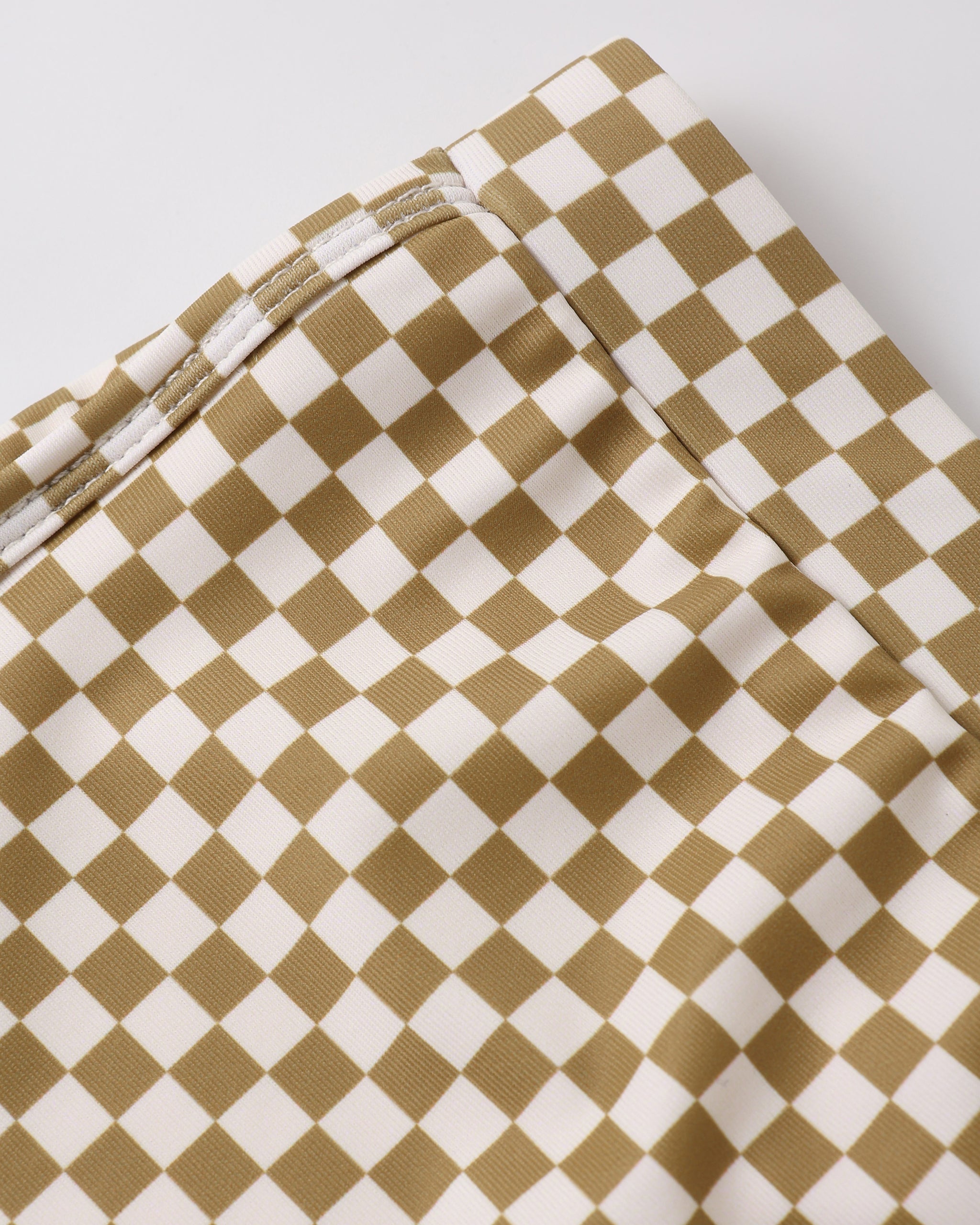 Teen Malia Bikini Set Ocre Check - Rylee + Cru | Kids Clothes | Trendy Baby Clothes | Modern Infant Outfits |