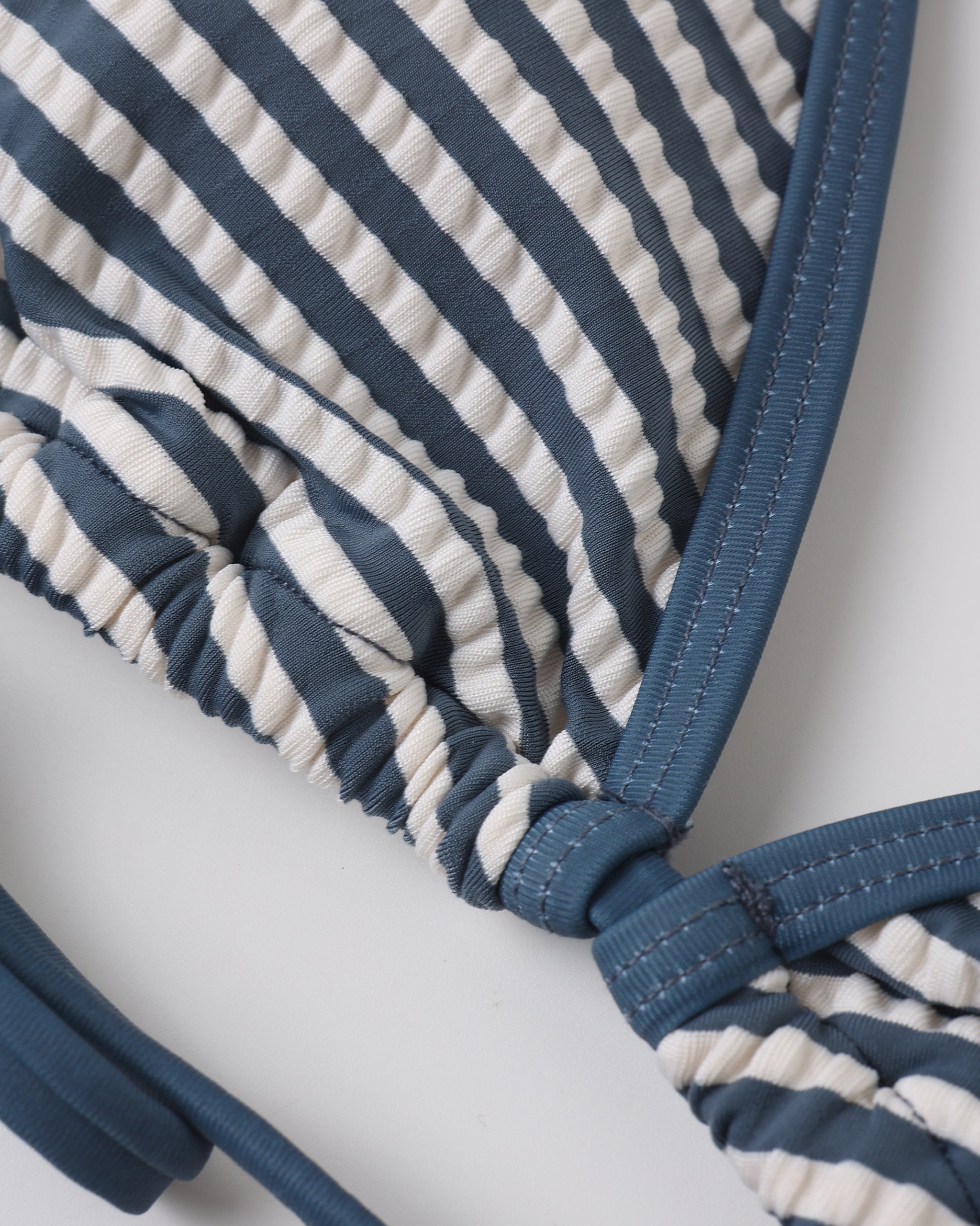Teen Triangle Bikini Set Navy Stripe - Rylee + Cru | Kids Clothes | Trendy Baby Clothes | Modern Infant Outfits |