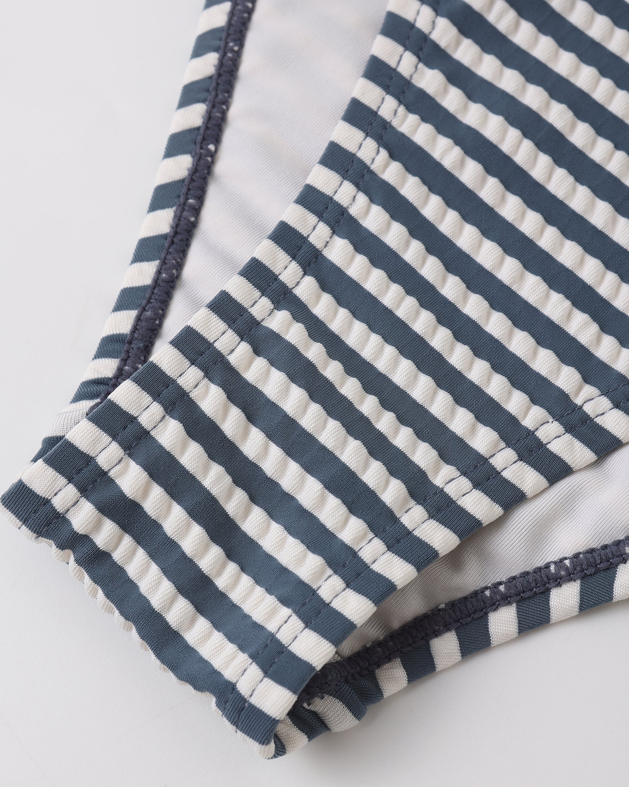 Teen Triangle Bikini Set Navy Stripe - Rylee + Cru | Kids Clothes | Trendy Baby Clothes | Modern Infant Outfits |